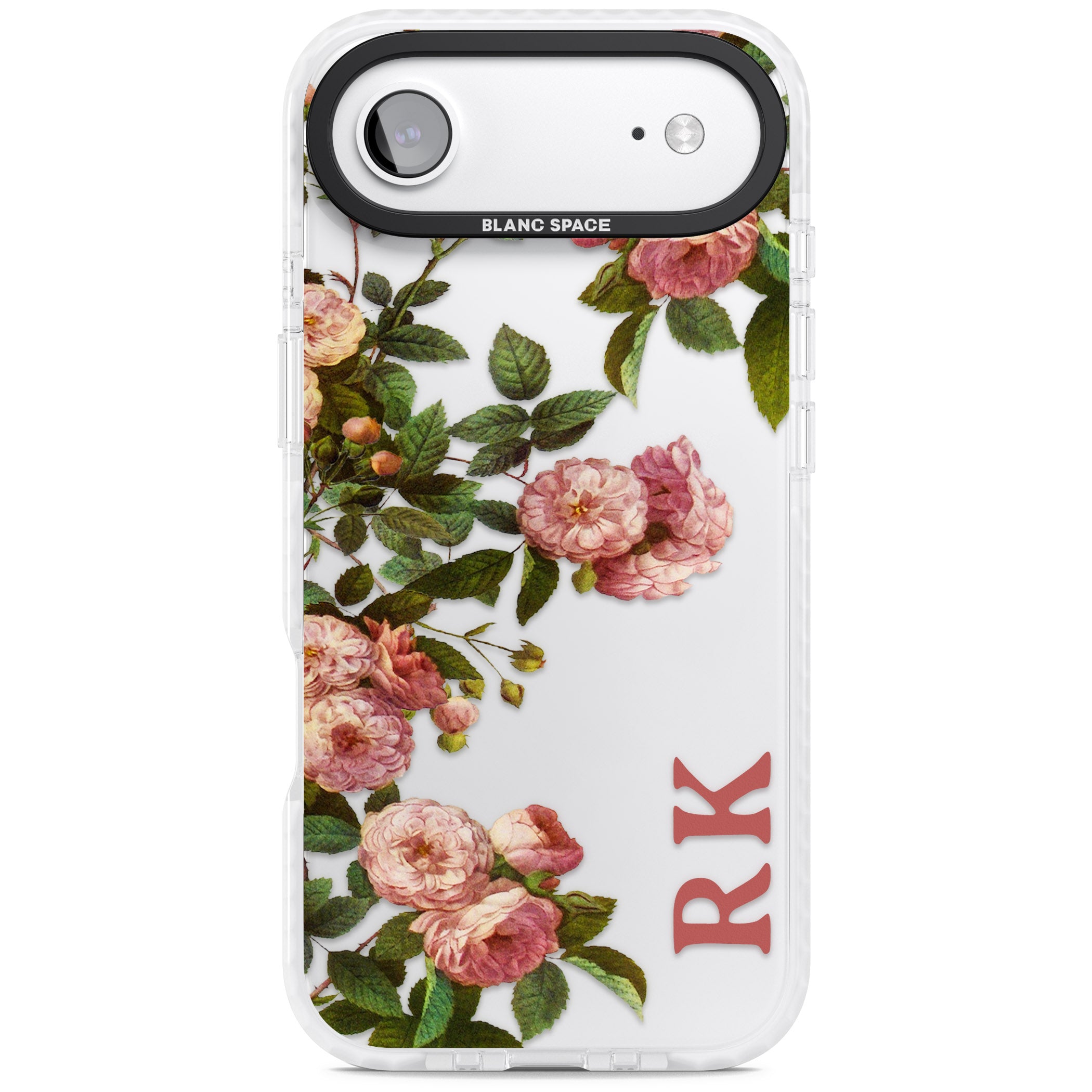 Personalised Vintage Floral Garden iPhone 17 Air Impact Clear Phone Case
