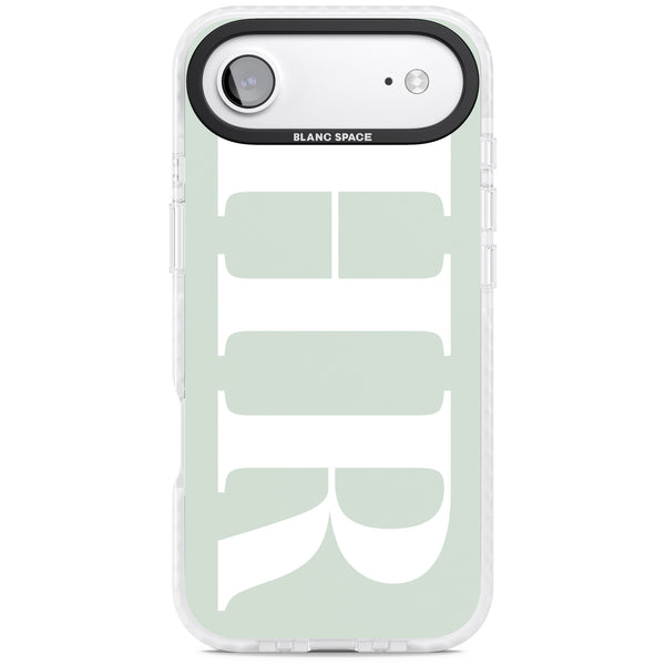 Personalised White & Seafoam Letters