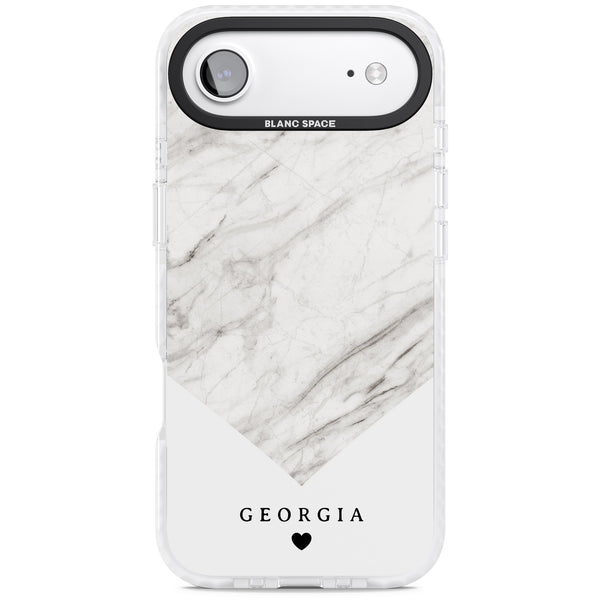 Personalised White Marble
