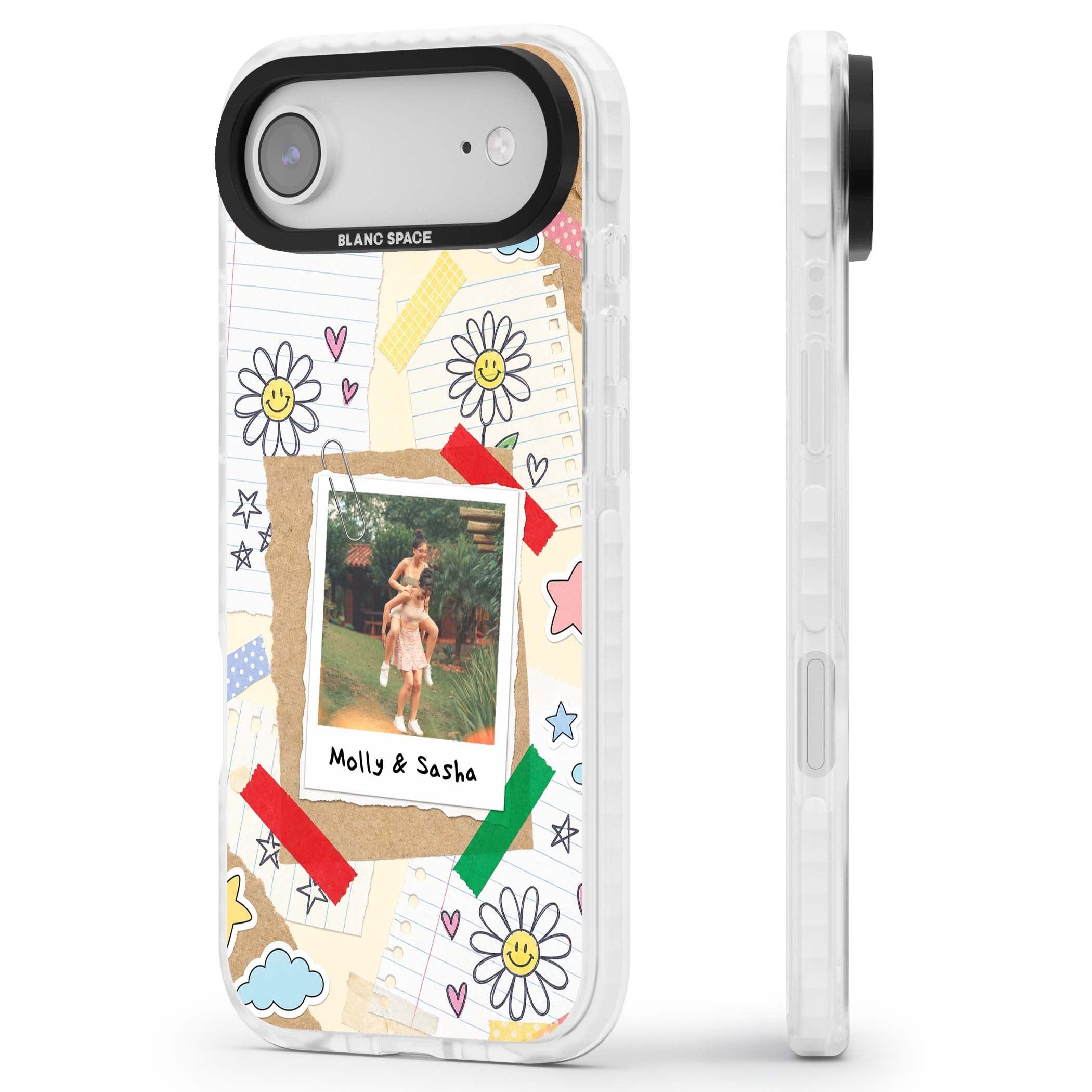 Scrapbook Photo coquette iPhone case | Black Impact case for iPhone Air