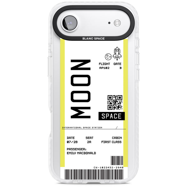 Personalised Moon Travel Ticket