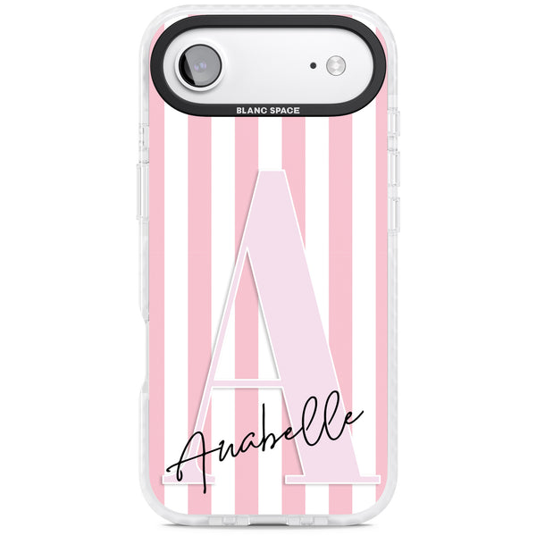 Personalised Soft Pink Stripes