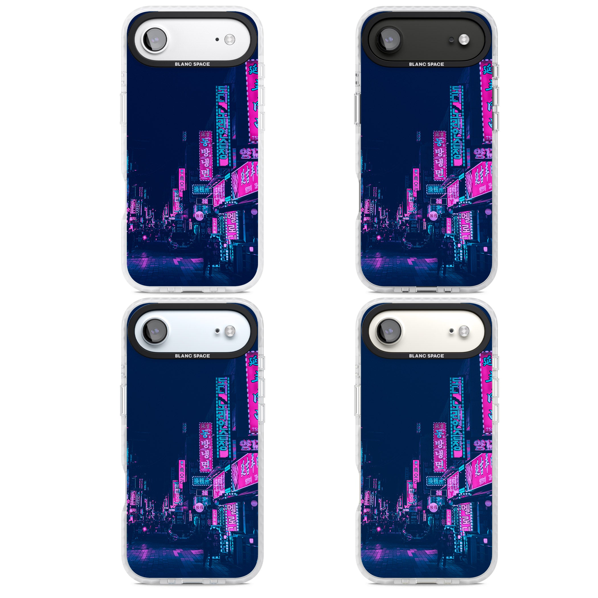 Neon Nights iPhone 17 Air Impact Clear Phone Case APT Impact Protection