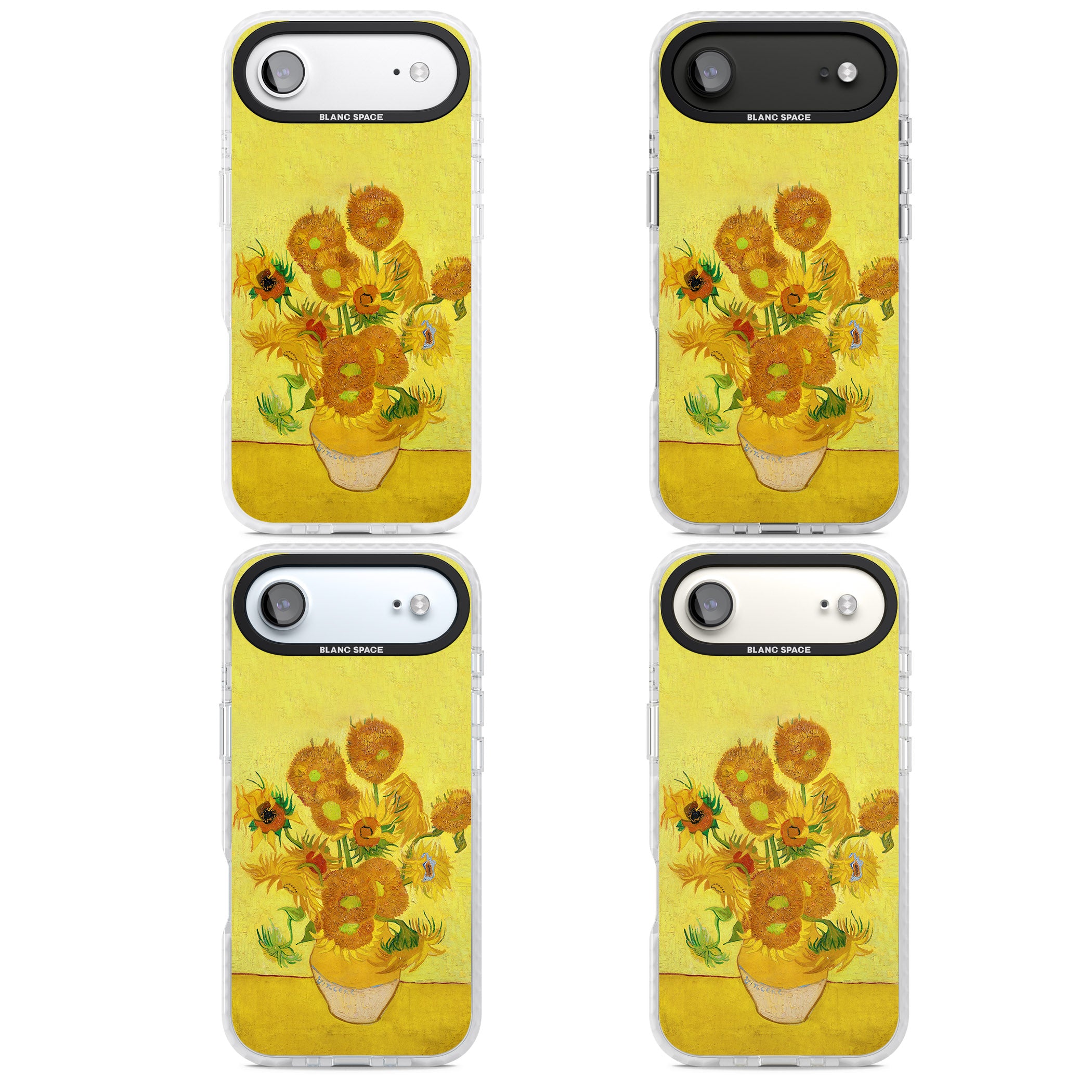 Sunflowers iPhone 17 Air Impact Clear Phone Case APT Impact Protection