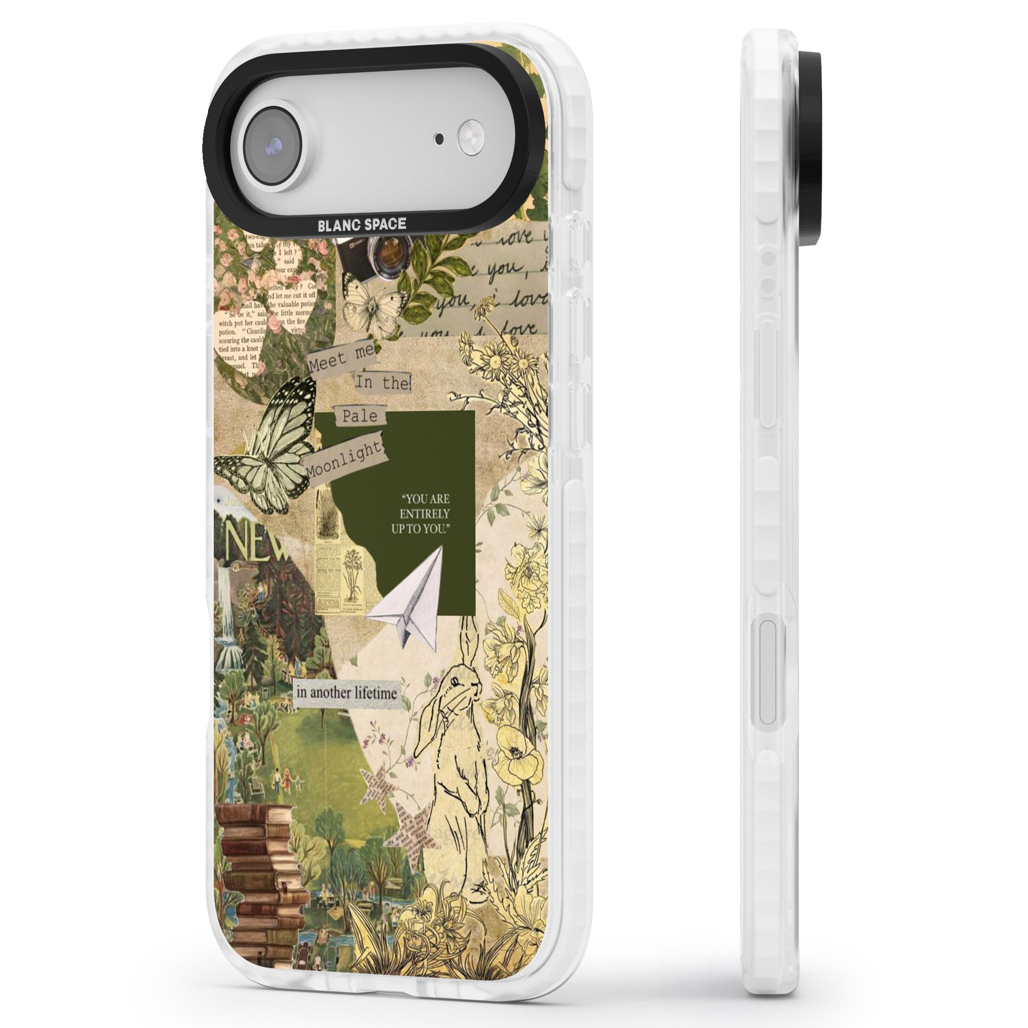 Country Wonderland iPhone 17 Air Impact Clear Phone Case Side Profile