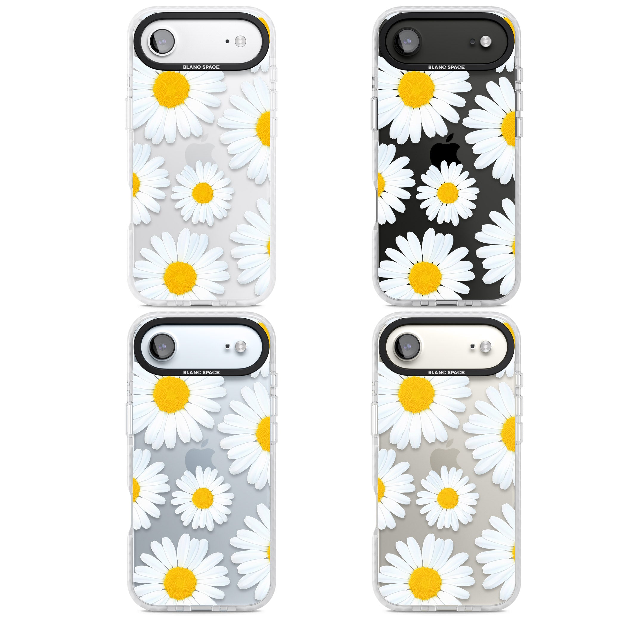 Summer Daisy iPhone 17 Air Impact Clear Phone Case APT Impact Protection