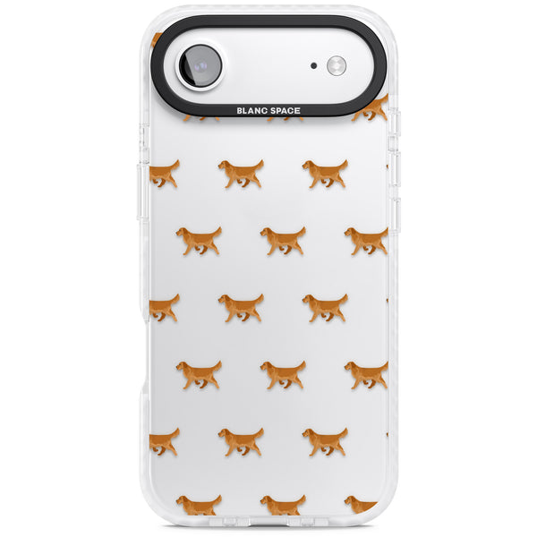 Golden Retriever Dog Pattern Clear