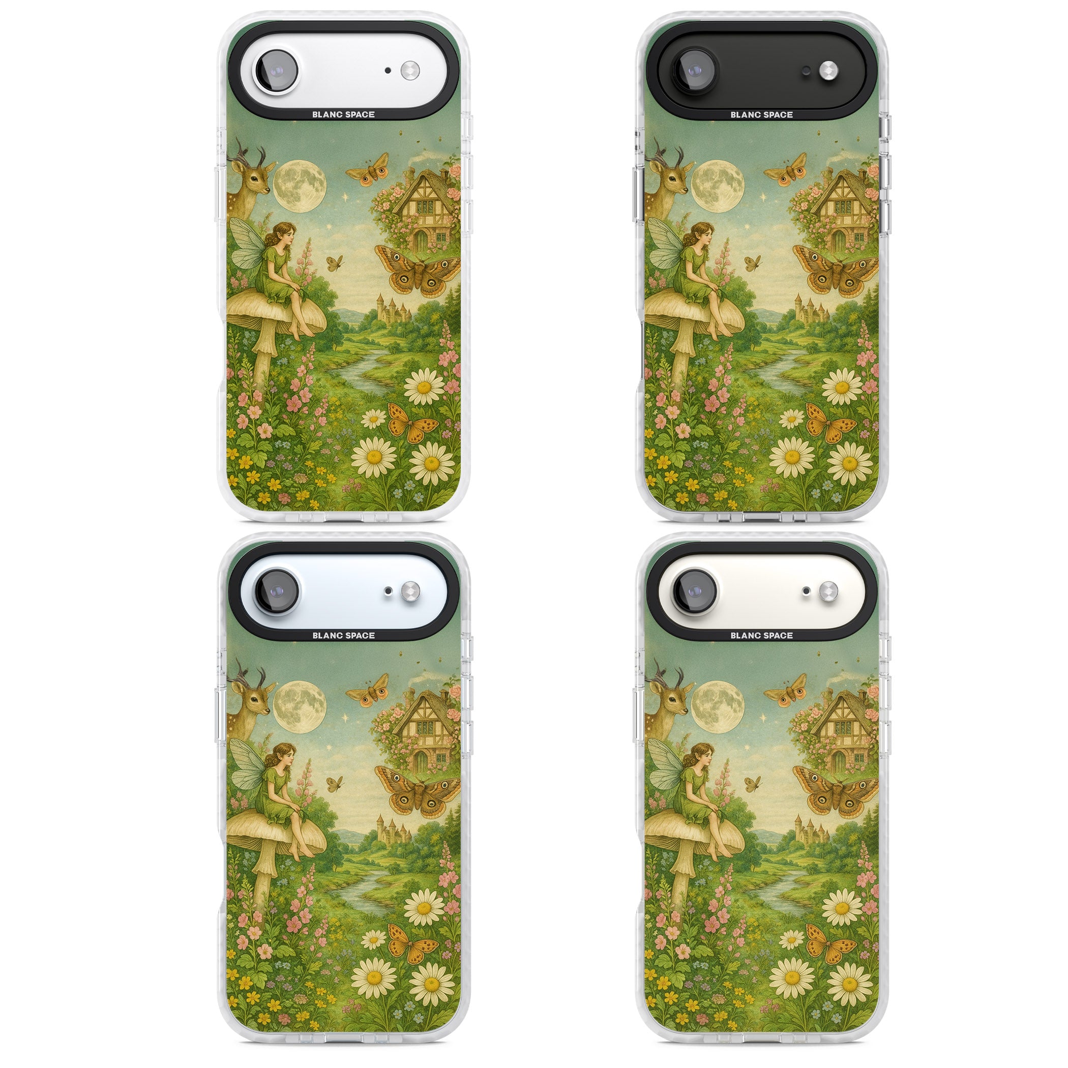 Cottage Fairy iPhone 17 Air Impact Clear Phone Case APT Impact Protection