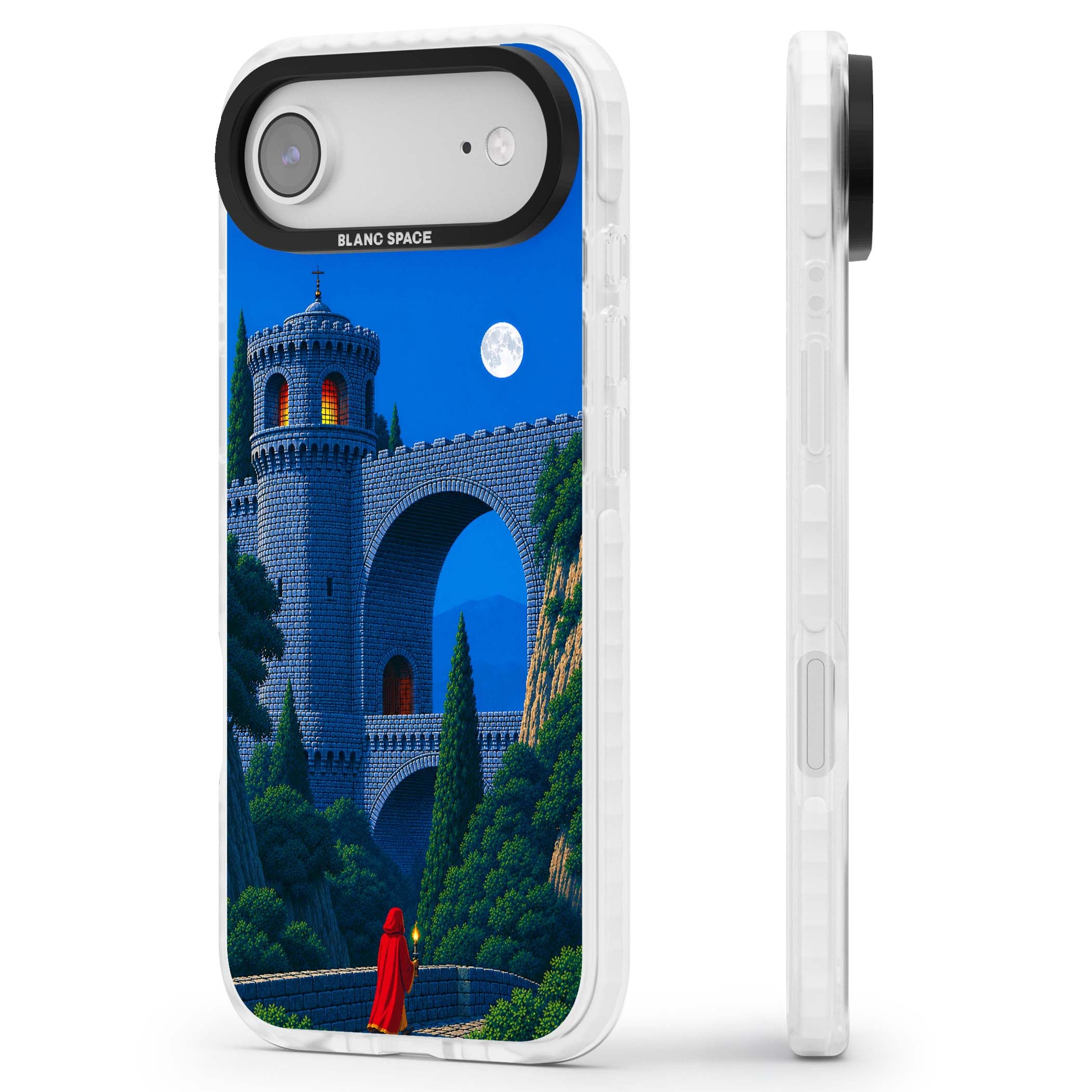 Castle Walls art iPhone case | Black Impact case for iPhone Air