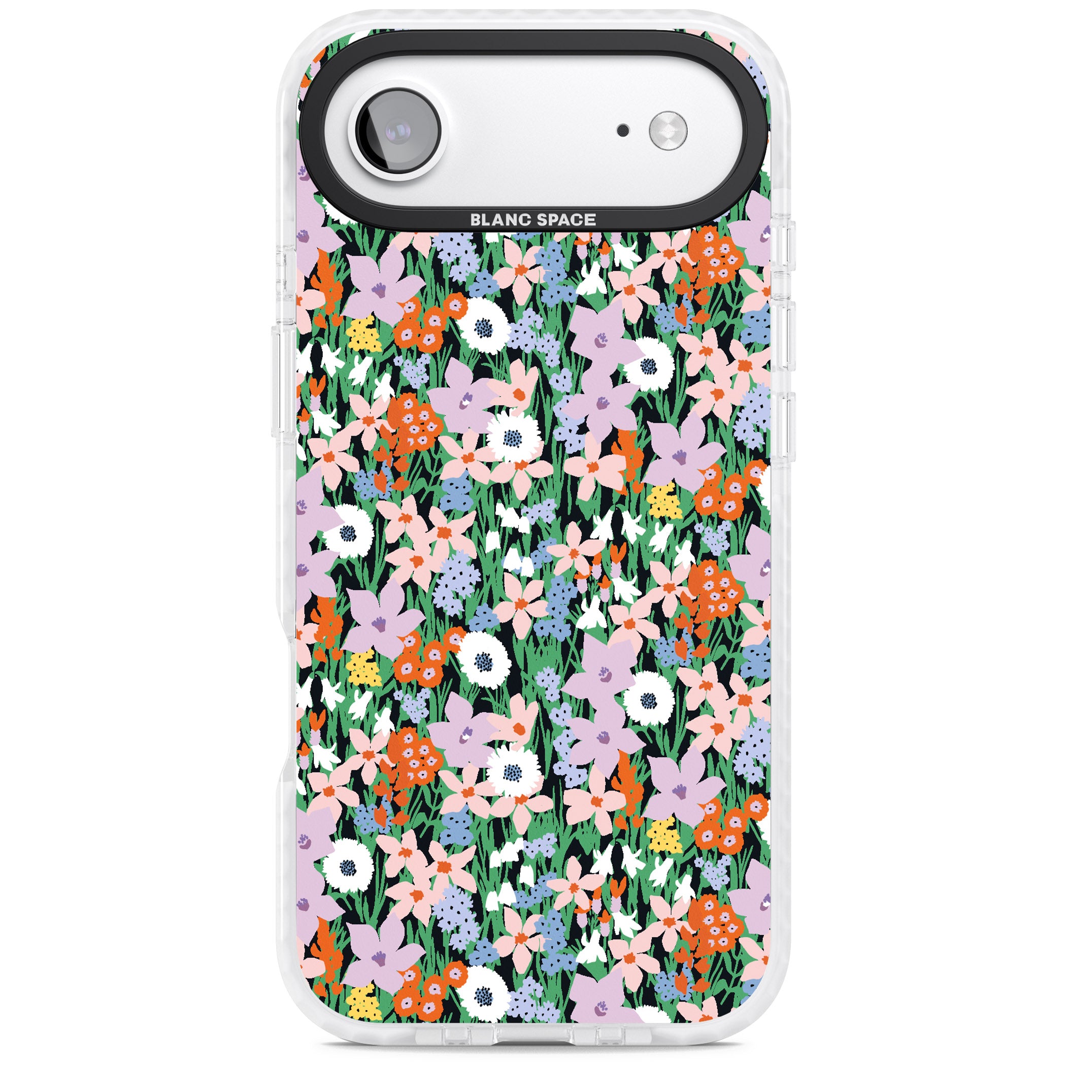 Jazzy Floral Mix iPhone 17 Air Impact Clear Phone Case