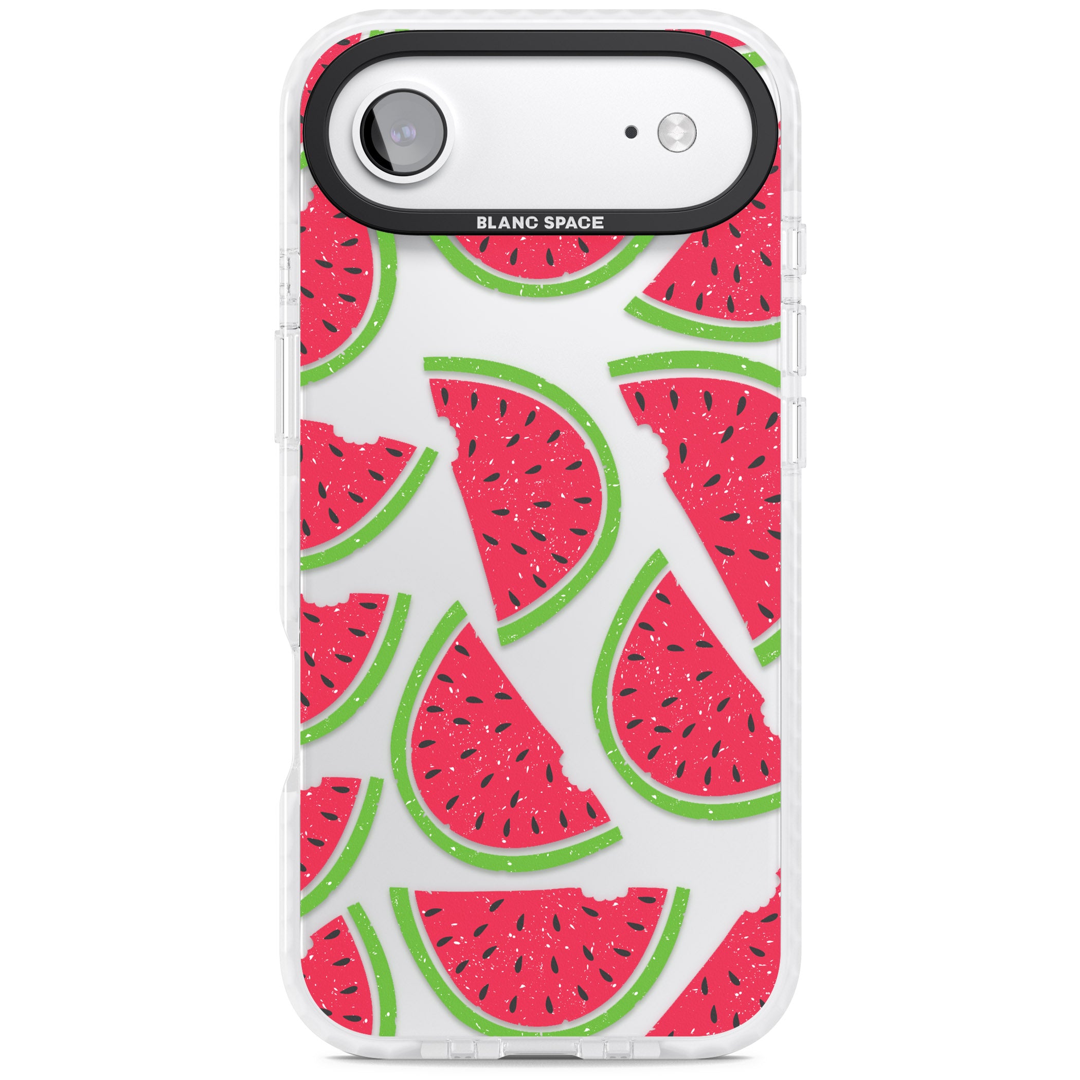 Watermelon Pattern iPhone 17 Air Impact Clear Phone Case