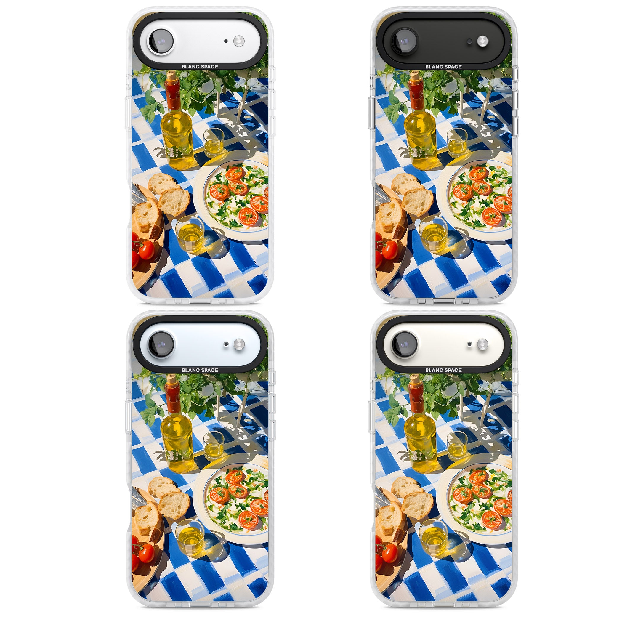 Caprese Salad iPhone 17 Air Impact Clear Phone Case APT Impact Protection
