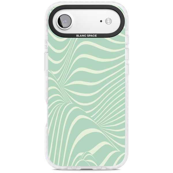 Mint Green Distorted Line