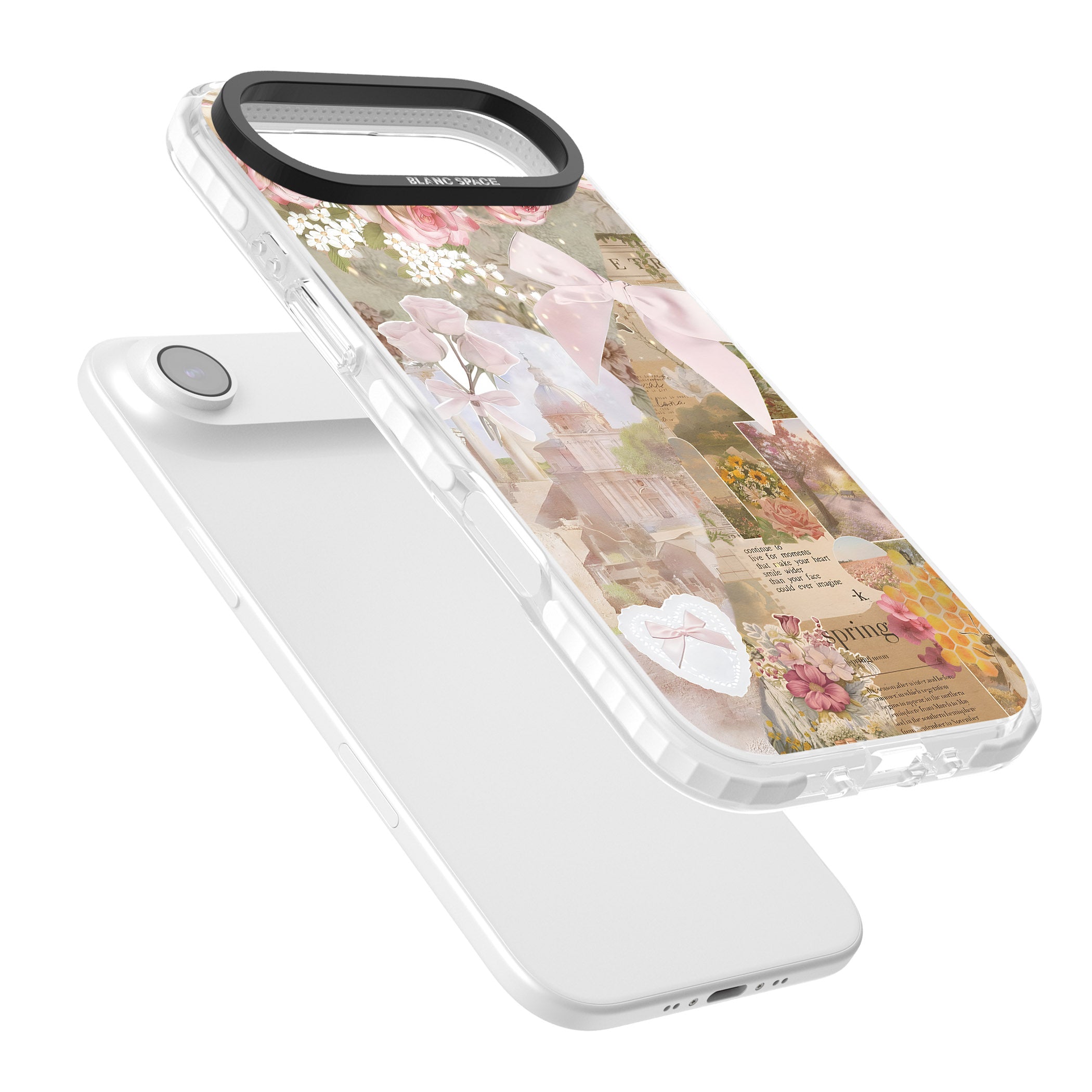 Coquette Collage iPhone 17 Air Impact Pro Clear Phone Case Colours