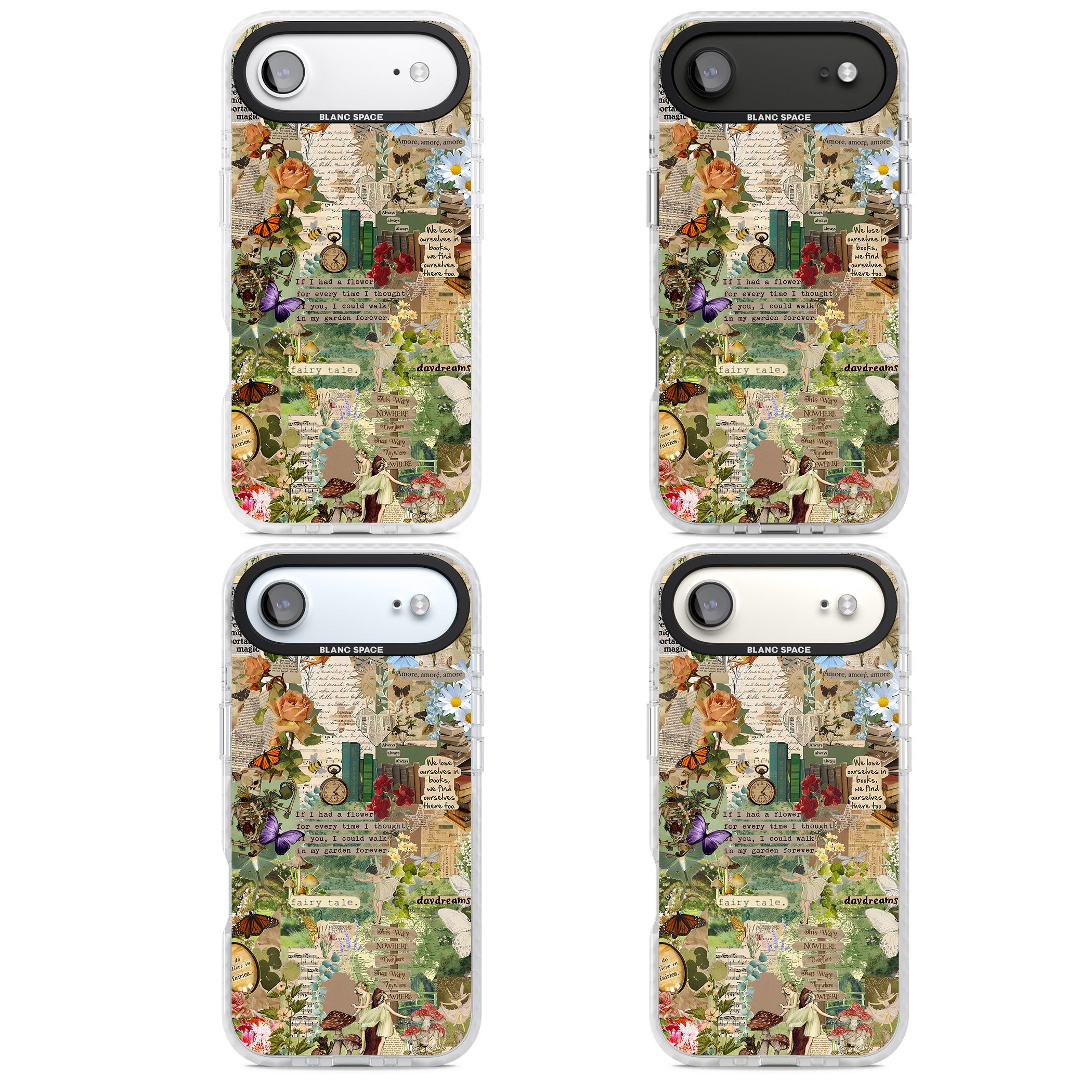 Enchanted Collage iPhone 17 Air Impact Pro Clear Phone Case APT Impact Protection