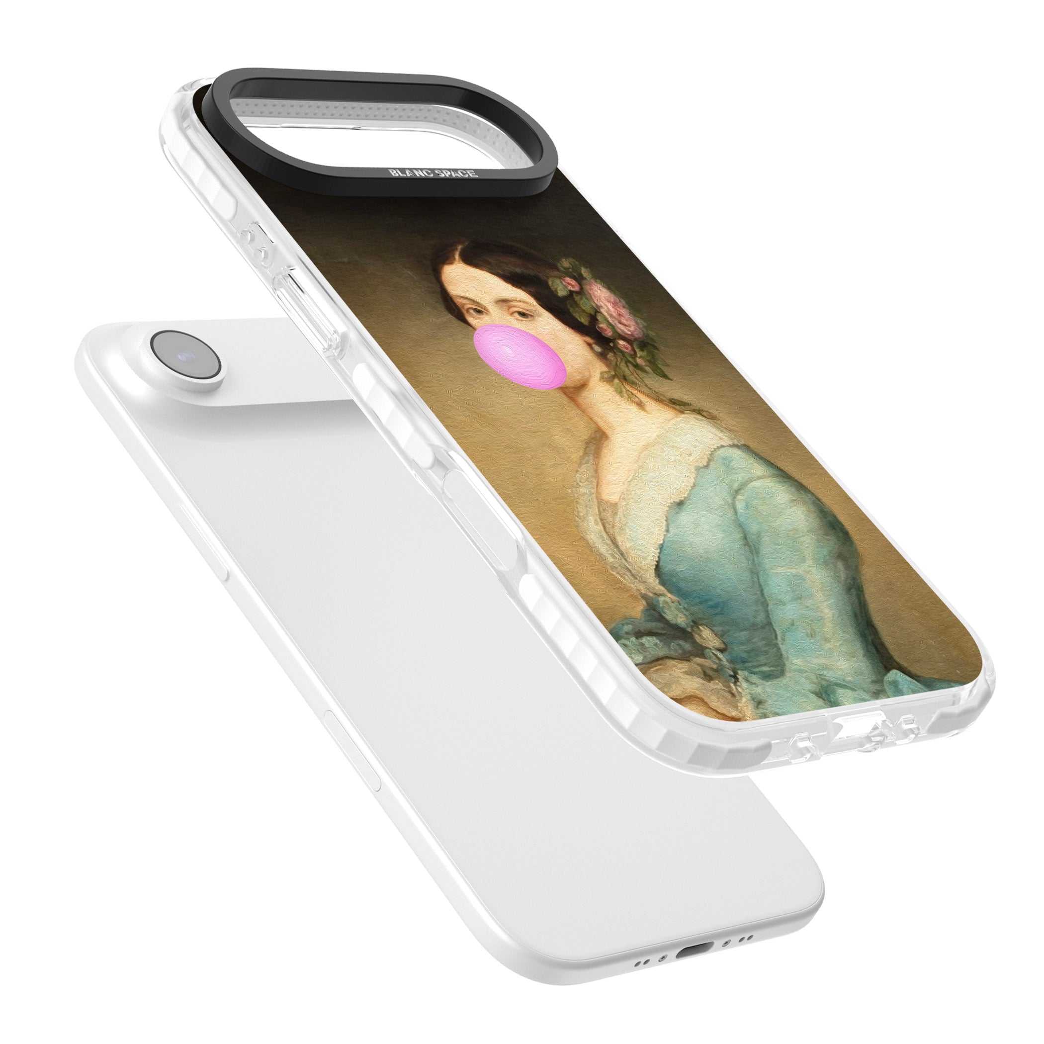 Bubblegum Renaissance iPhone 17 Air Impact Pro Clear Phone Case Colours