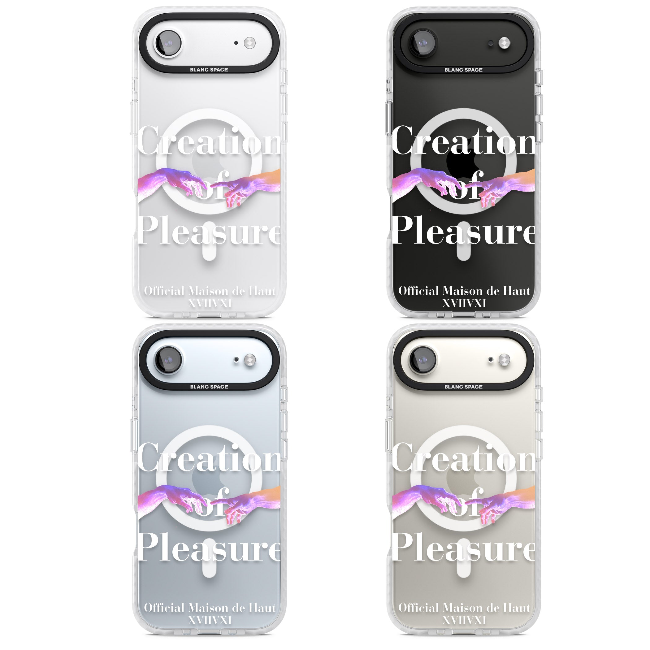 Creation Of Pleasure iPhone 17 Air Impact Pro Clear Phone Case APT Impact Protection