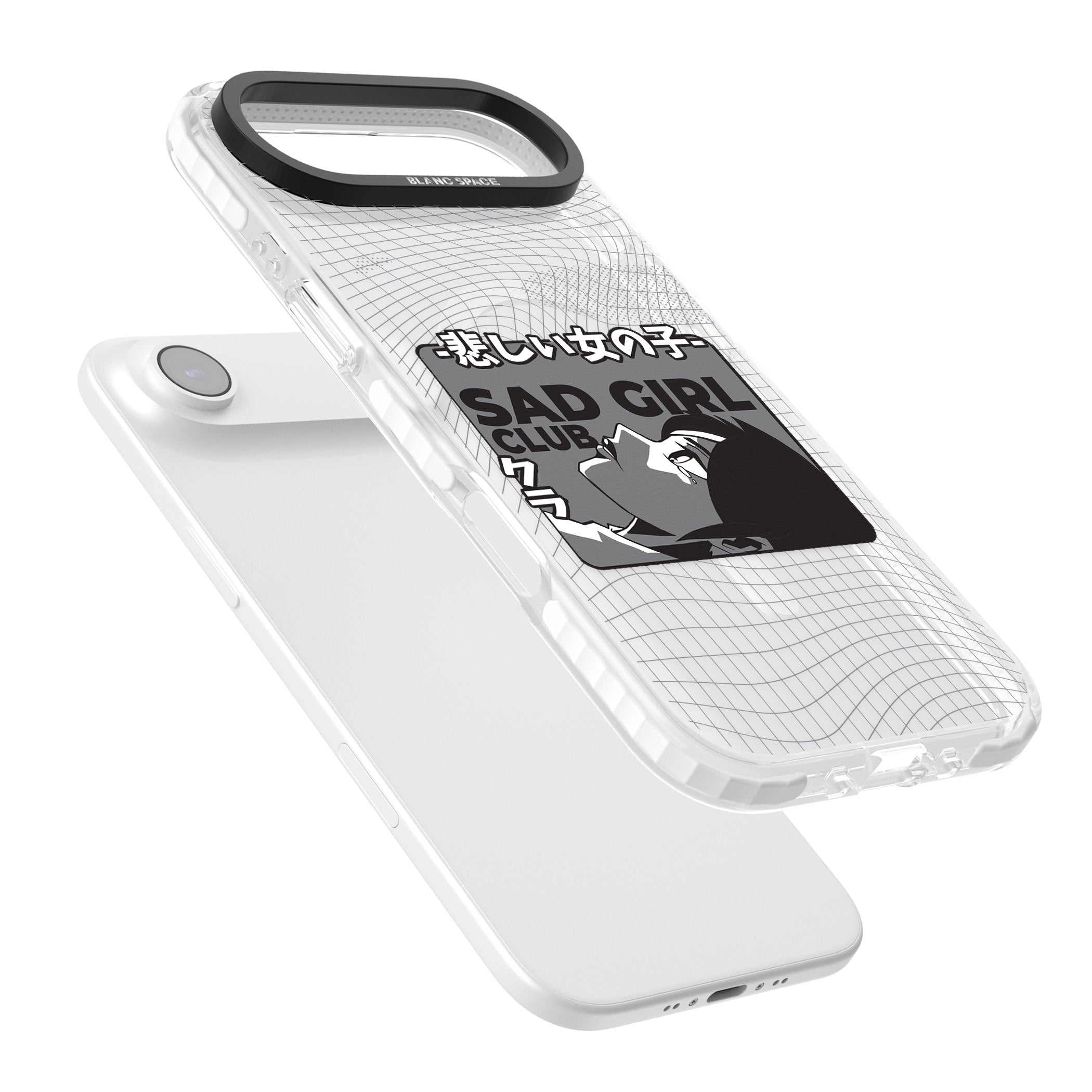 Sad Girl Club iPhone 17 Air Impact Pro Clear Phone Case Colours