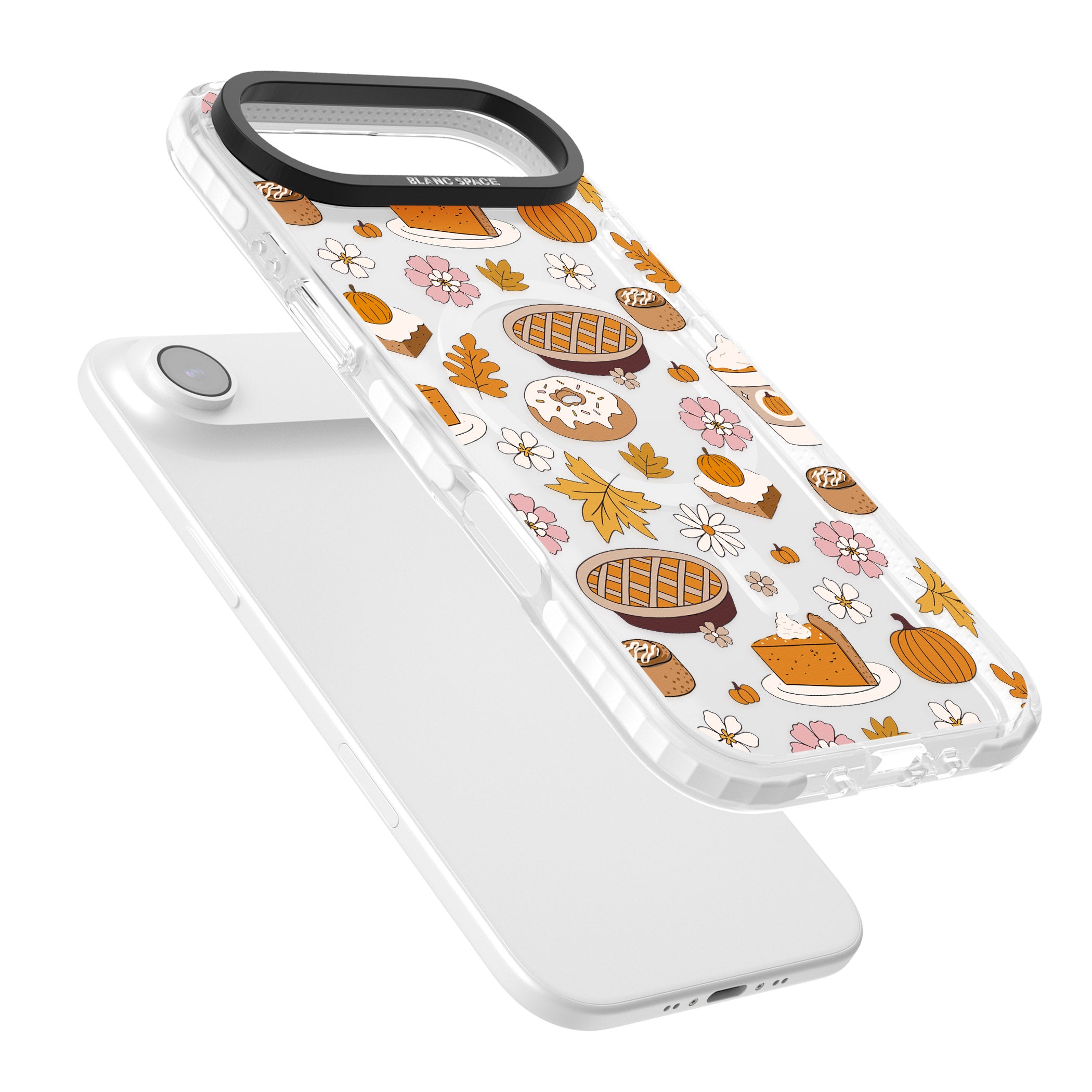 Pumpkin Pie Autumn Treats iPhone 17 Air Impact Pro Clear Phone Case Colours