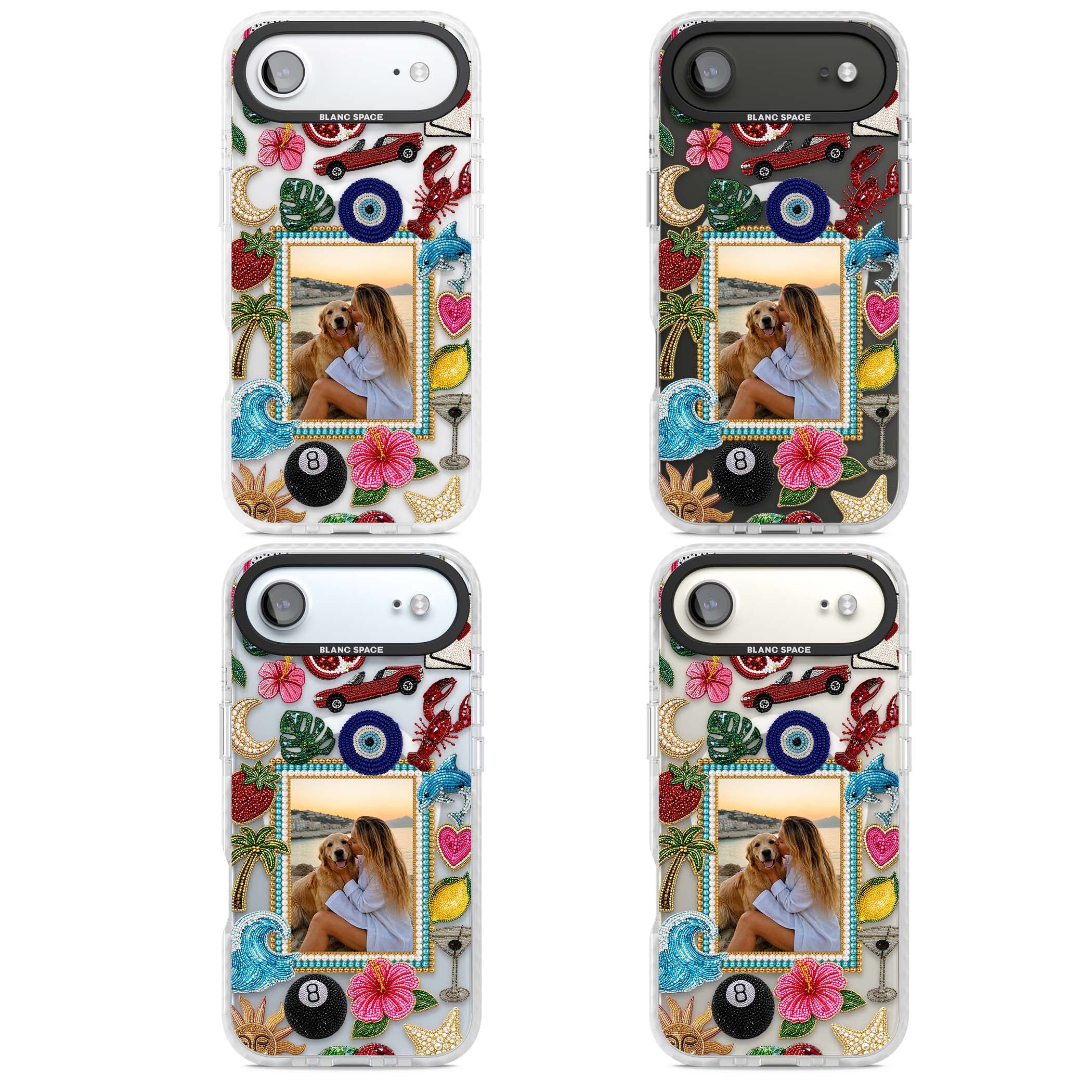 Beaded Photo coastal iPhone case | Impact Magsafe case for iPhone Air