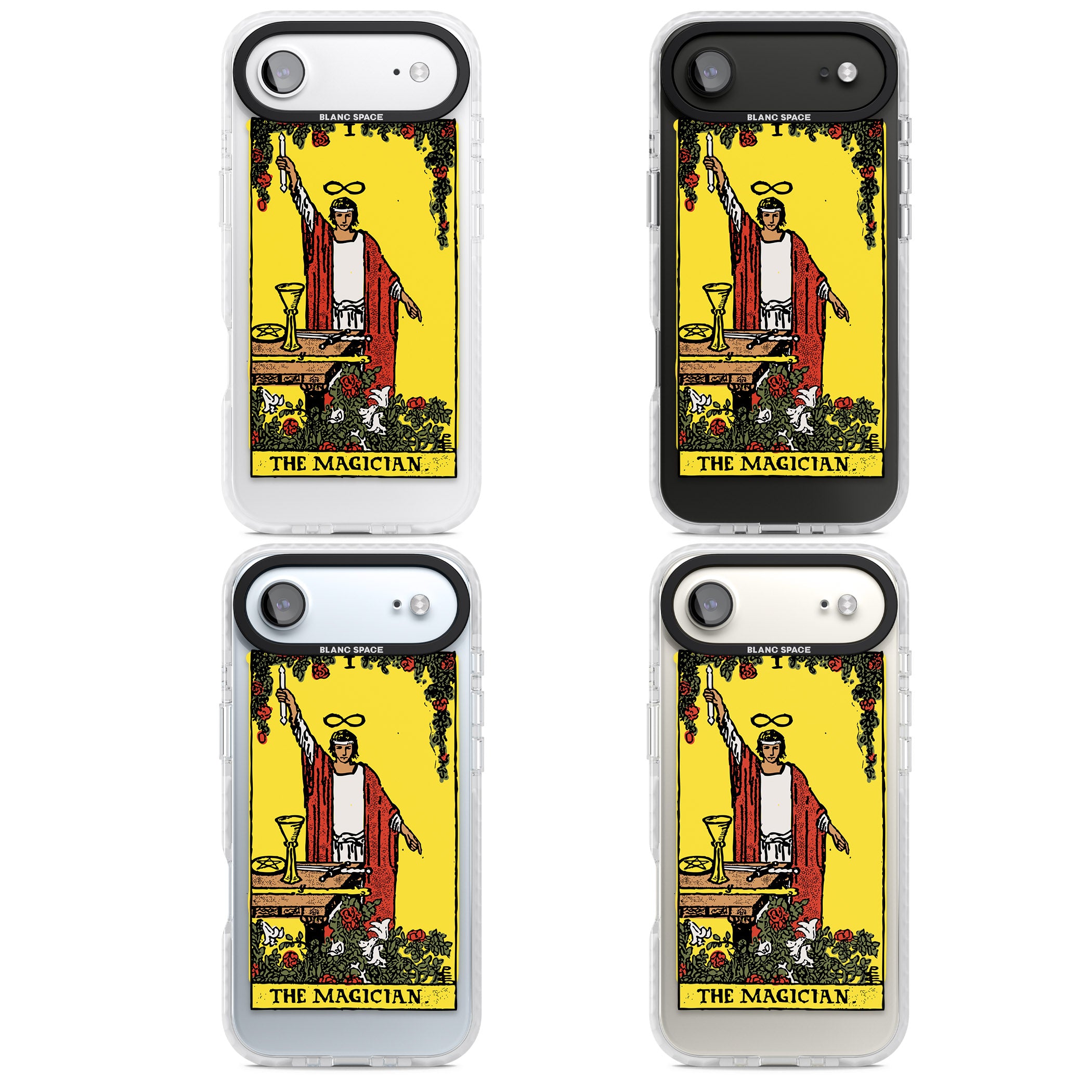 Personalised The Magician Tarot Card (Color) iPhone 17 Air Impact Pro Clear Phone Case APT Impact Protection
