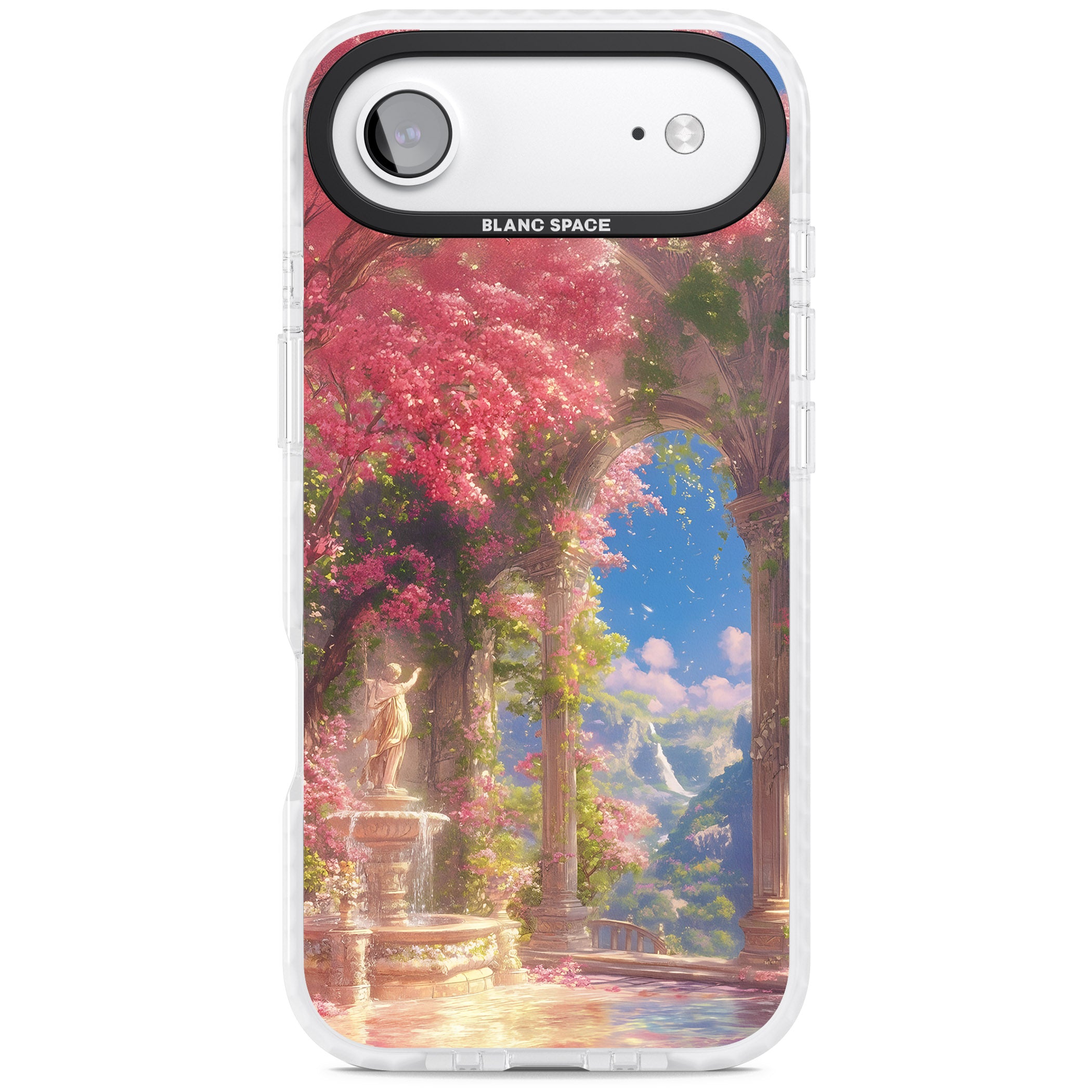 Castle Blossom iPhone 17 Air Impact Pro Clear Phone Case