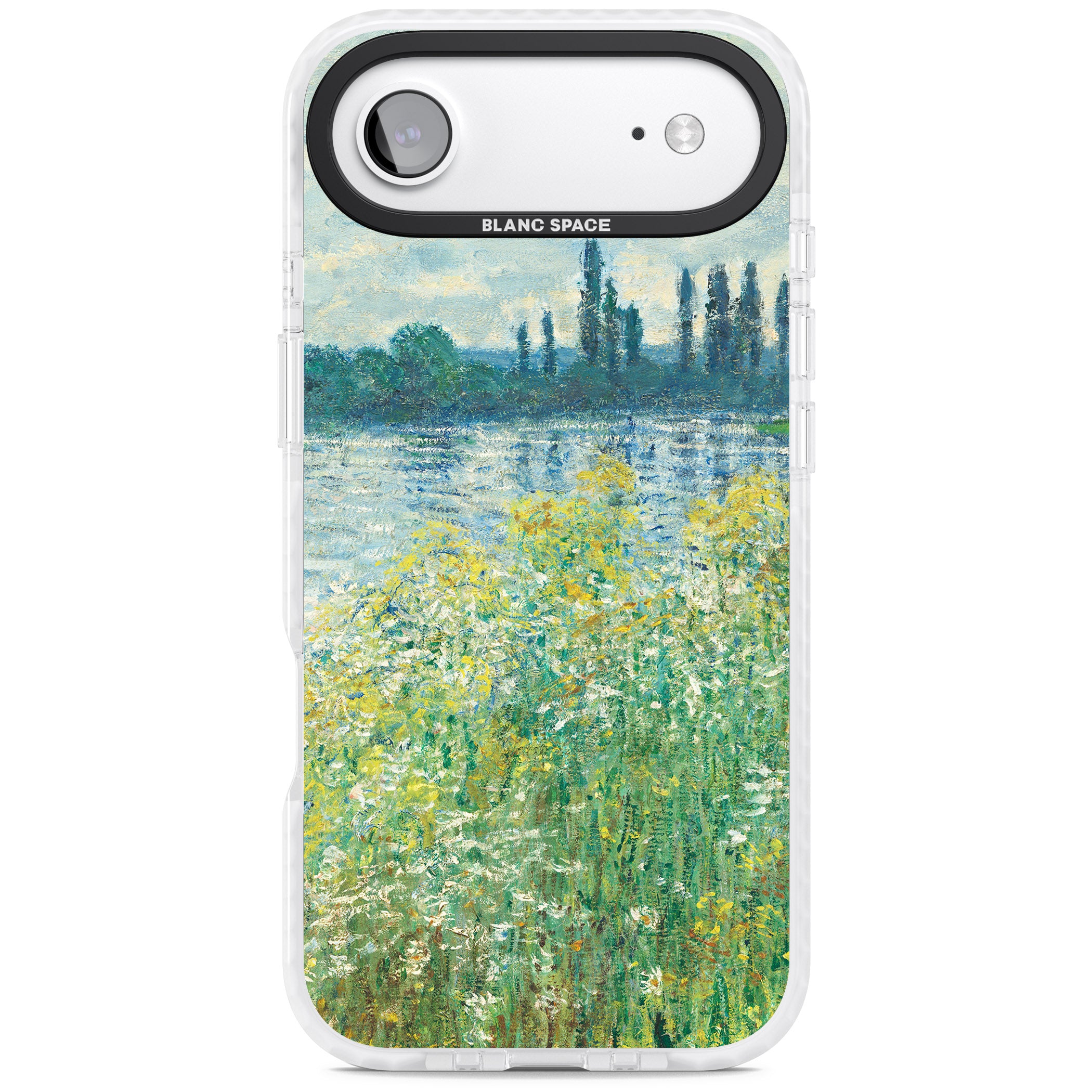 Banks Of The Seine By Claude Monet iPhone 17 Air Impact Pro Clear Phone Case
