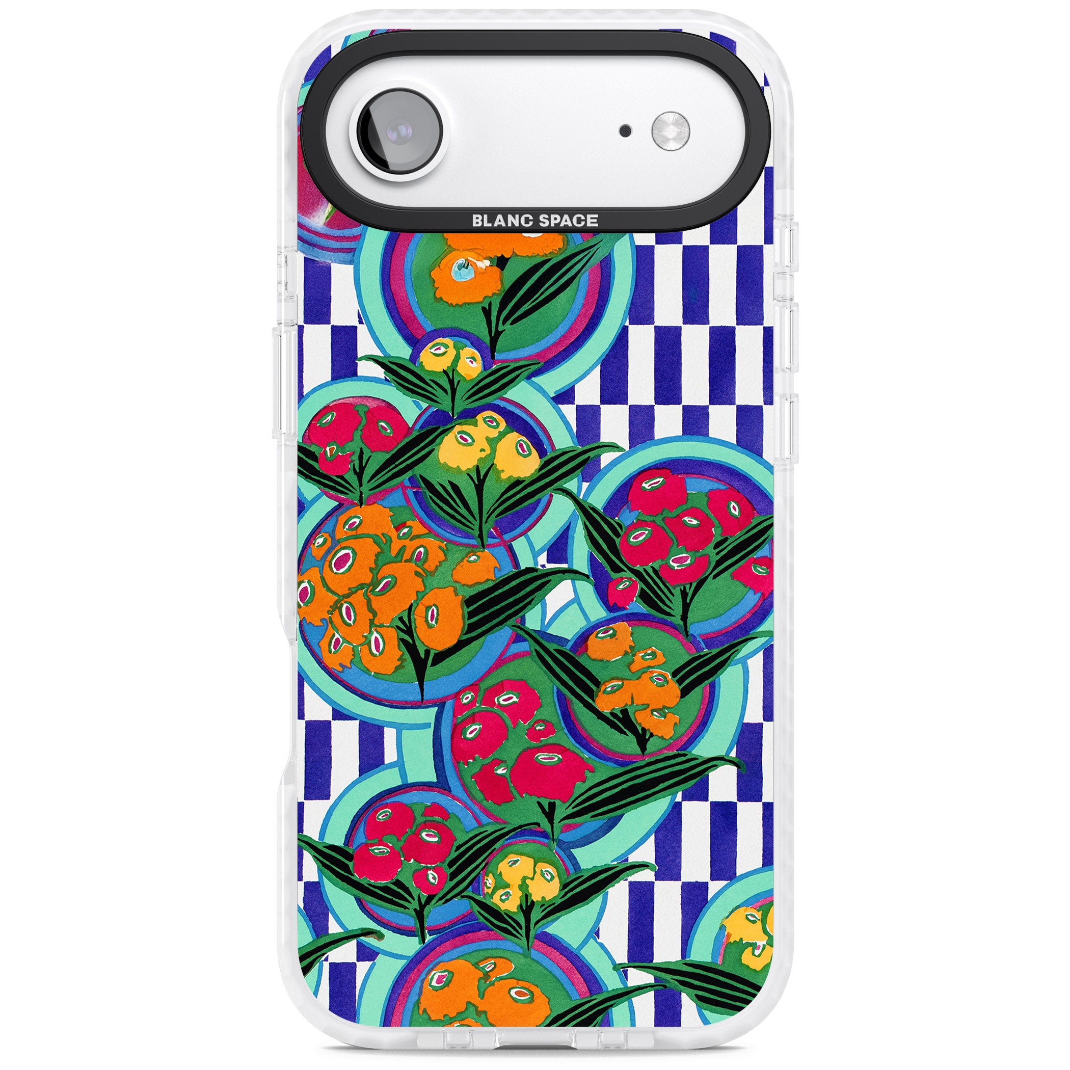 Vintage Fruit Plates iPhone 17 Air Impact Pro Clear Phone Case