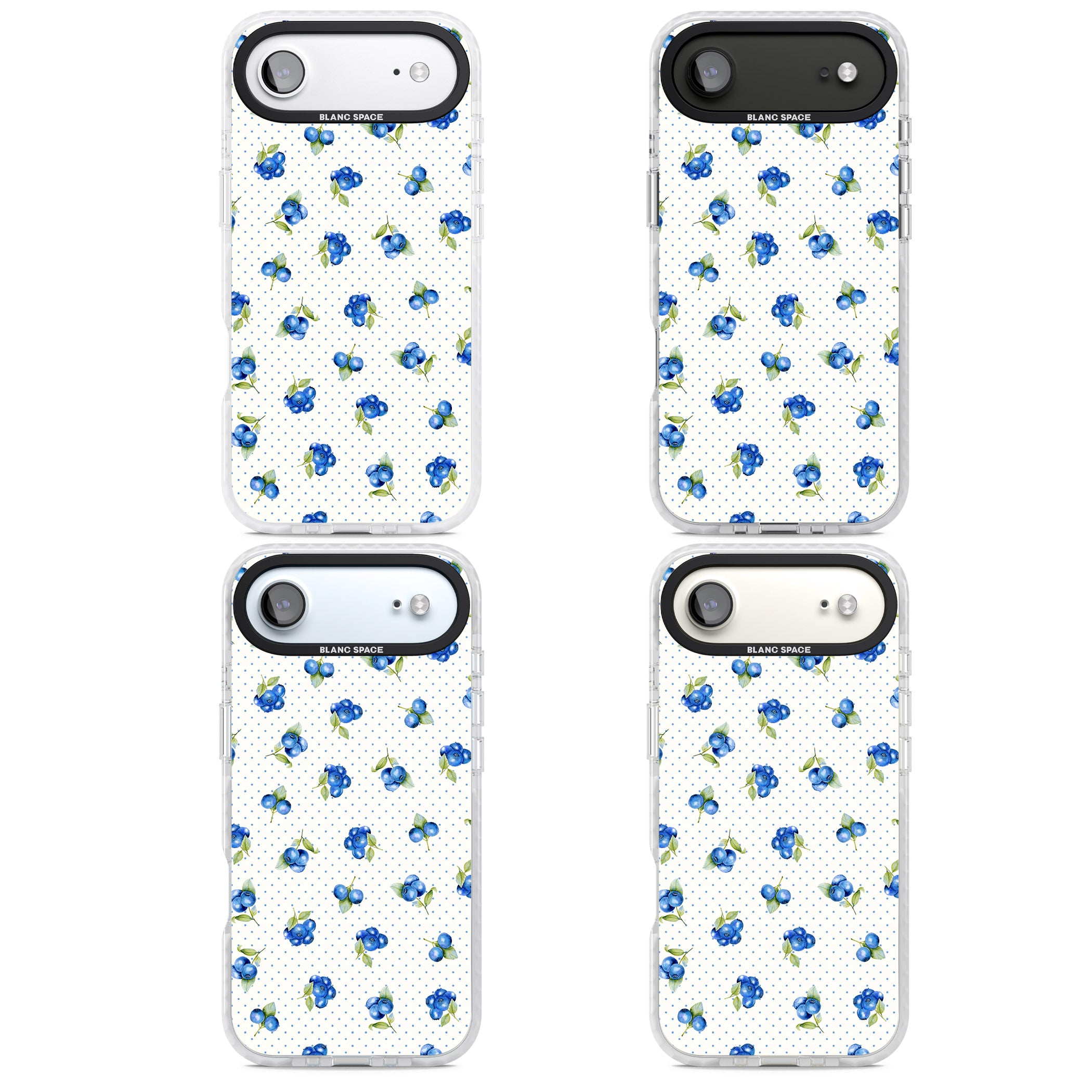 Blueberry Picnic iPhone 17 Air Impact Pro Clear Phone Case APT Impact Protection