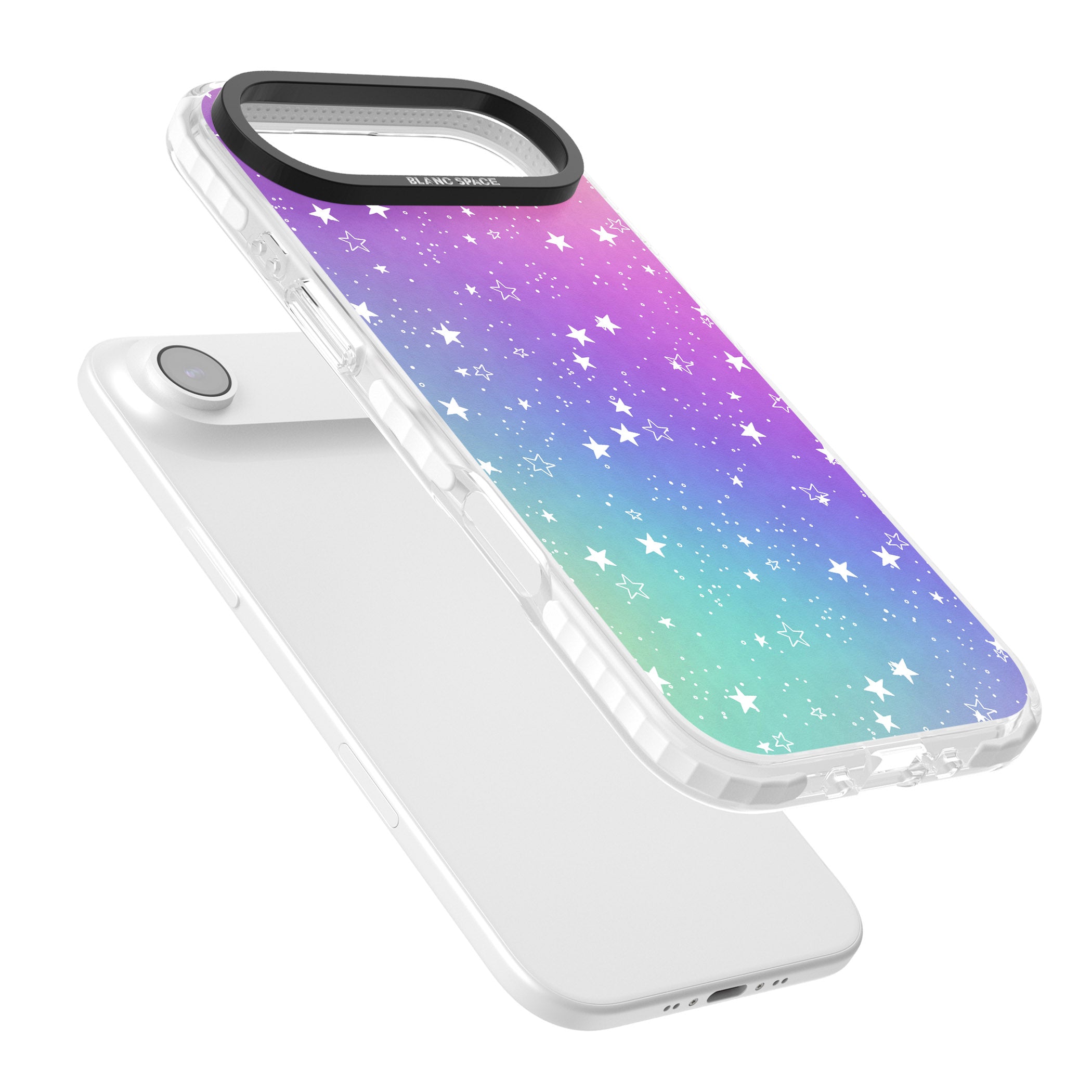 Pastel Starry Sky iPhone 17 Air Impact Pro Clear Phone Case Colours