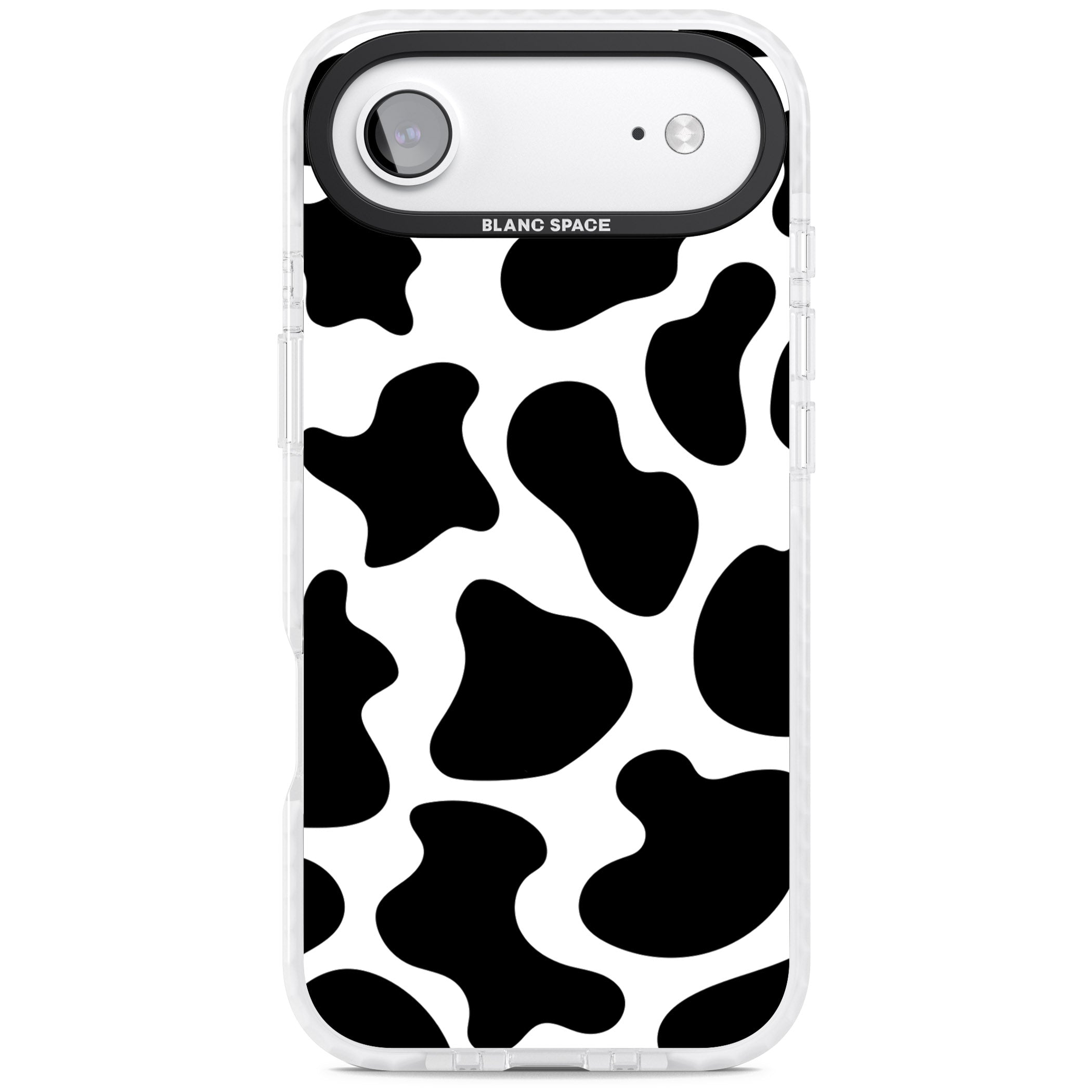 Cow Print iPhone 17 Air Impact Pro Clear Phone Case
