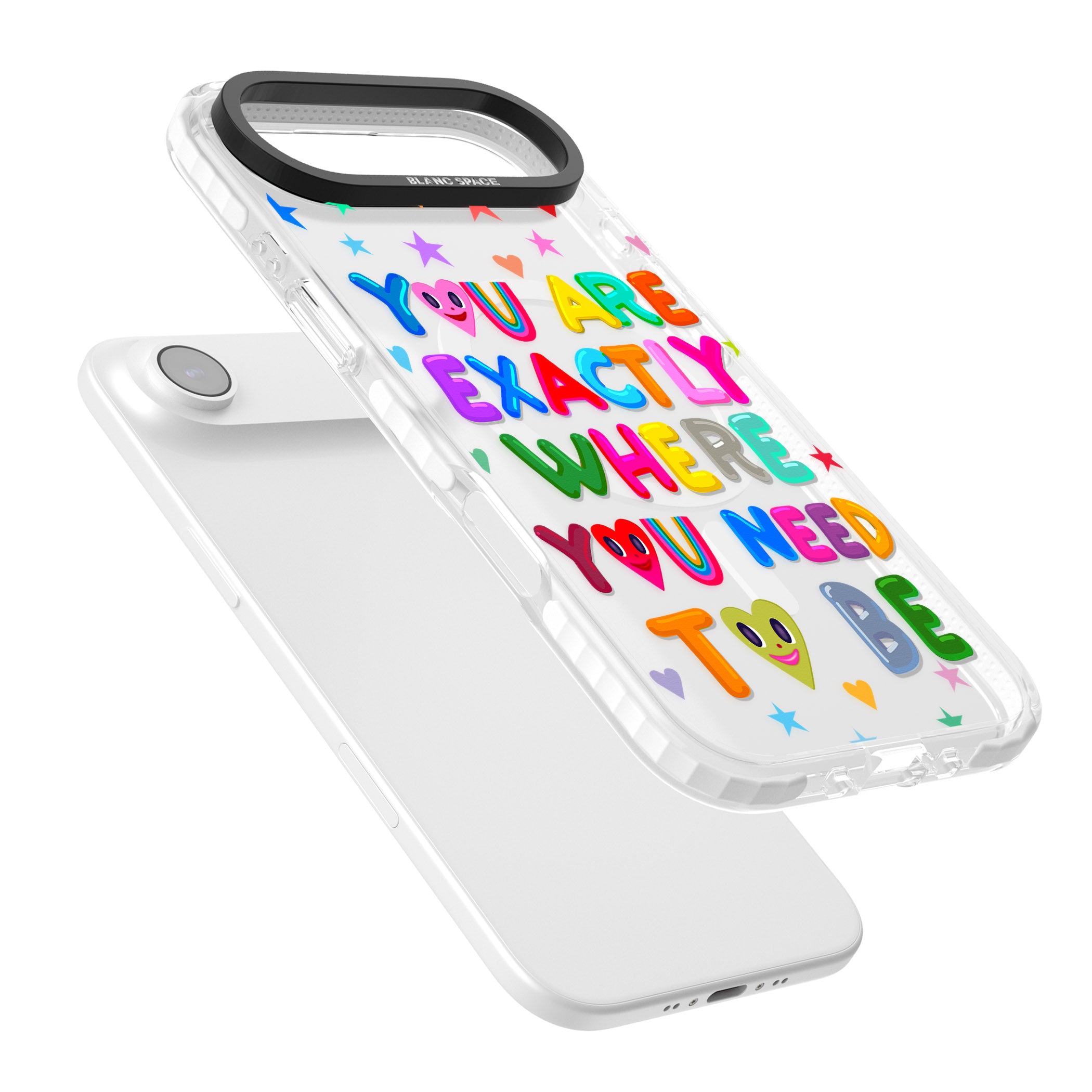 Exactly Where You Need To Be iPhone 17 Air Impact Pro Clear Phone Case Colours