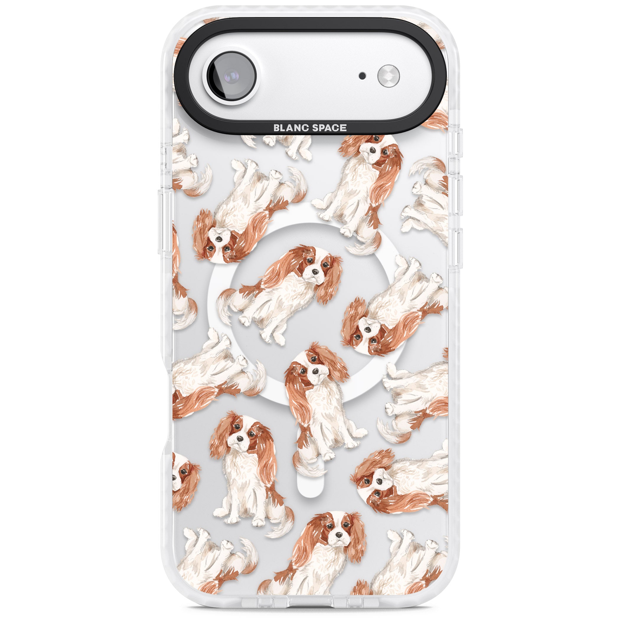 Cavalier King Charles Spaniel iPhone 17 Air Impact Pro Clear Phone Case