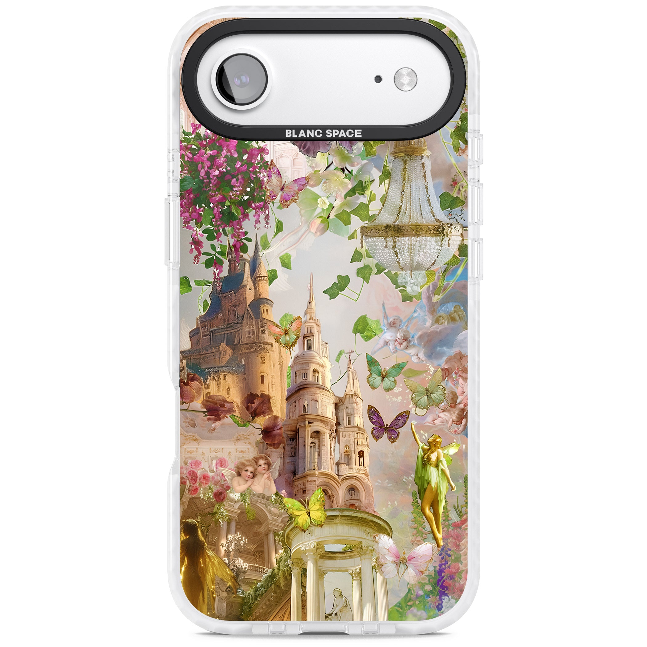 Fairies & Castles Collage iPhone 17 Air Impact Pro Clear Phone Case