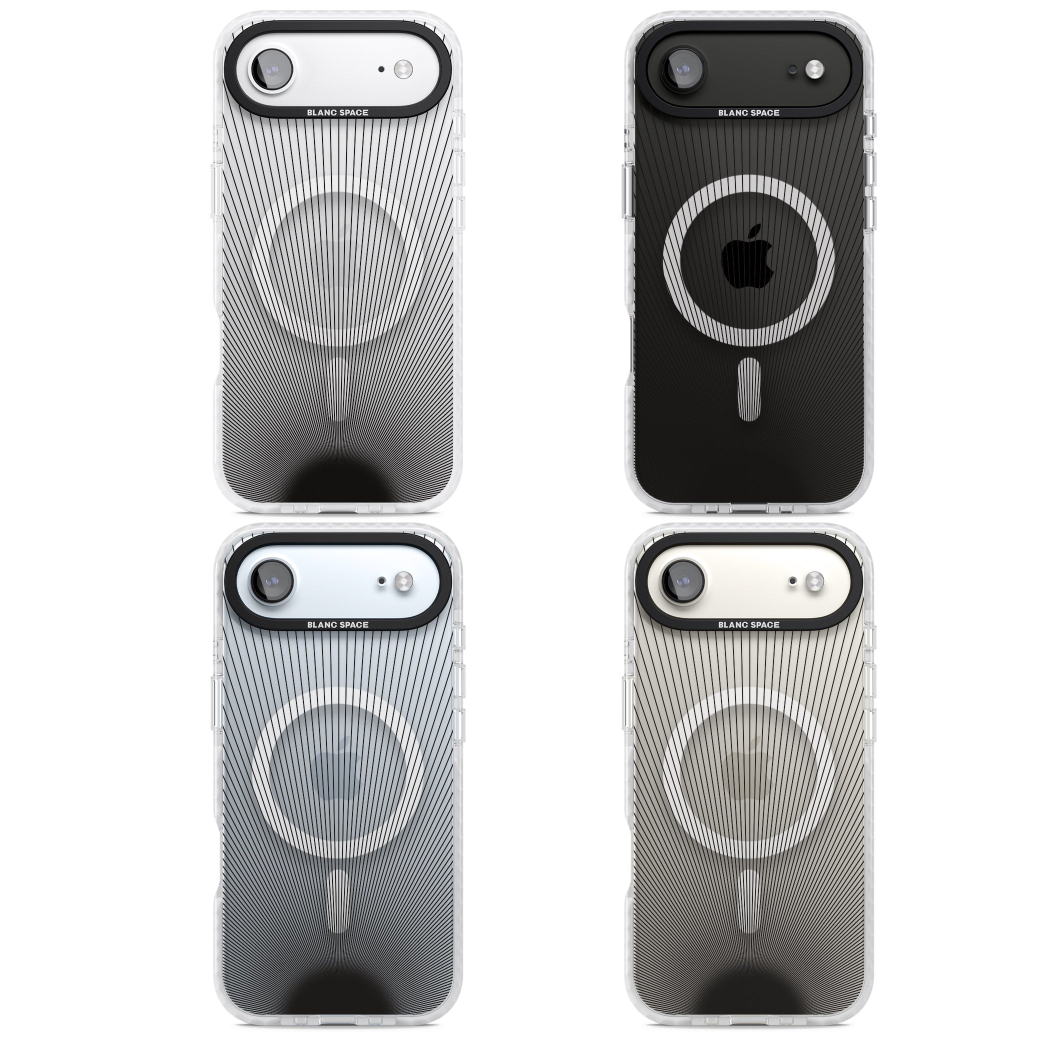 Linear Sunburst iPhone 17 Air Impact Pro Clear Phone Case APT Impact Protection