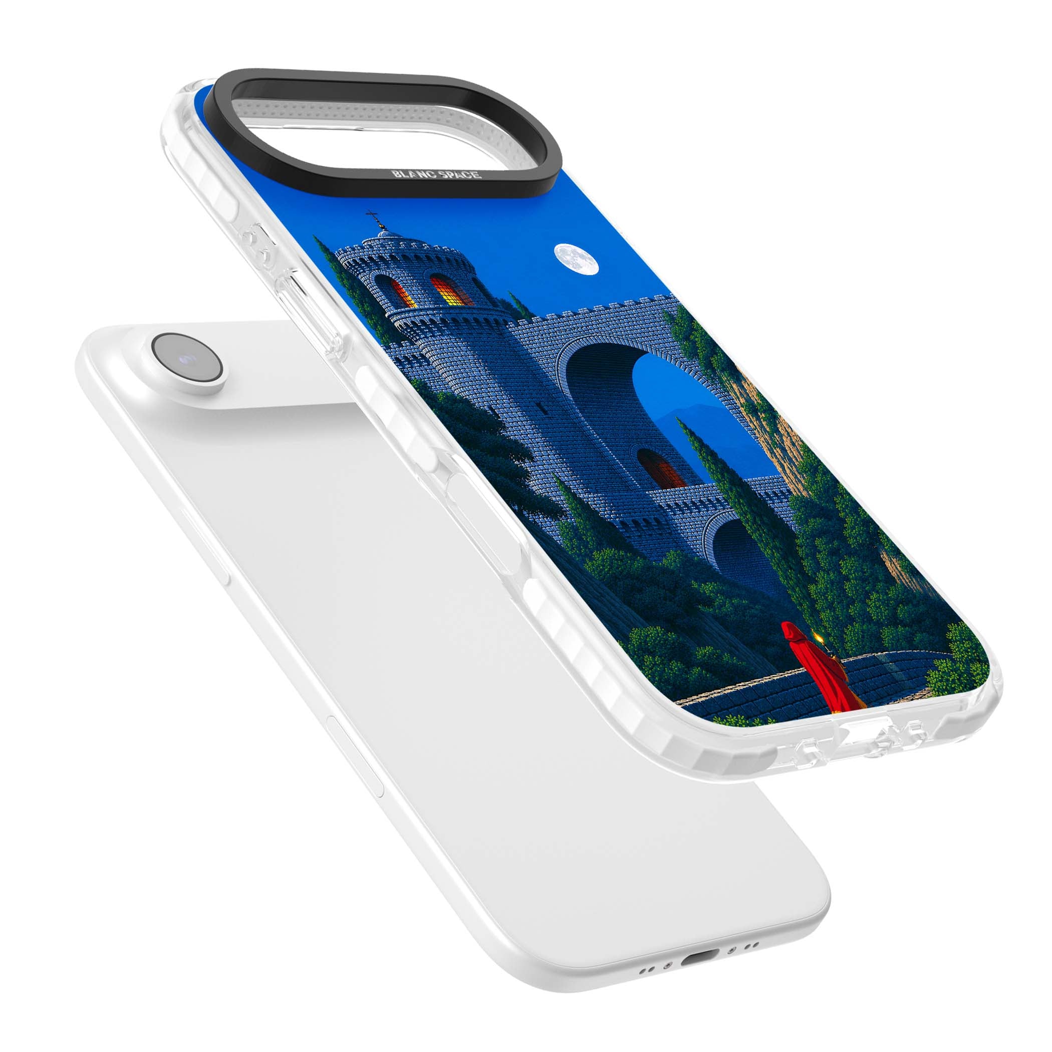 Castle Walls art iPhone case | Impact Magsafe case for iPhone Air