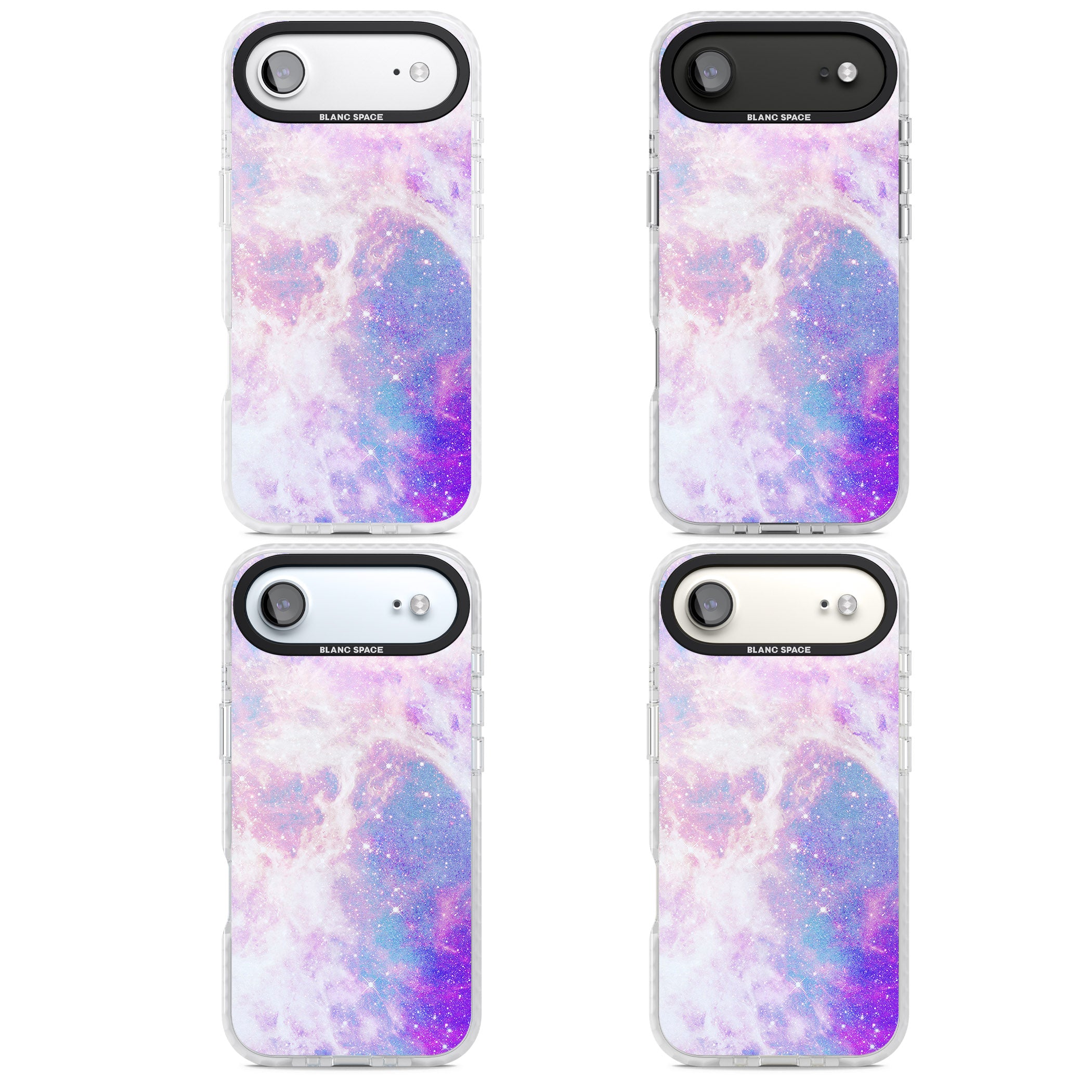 Pastel Galaxy iPhone 17 Air Impact Pro Clear Phone Case APT Impact Protection