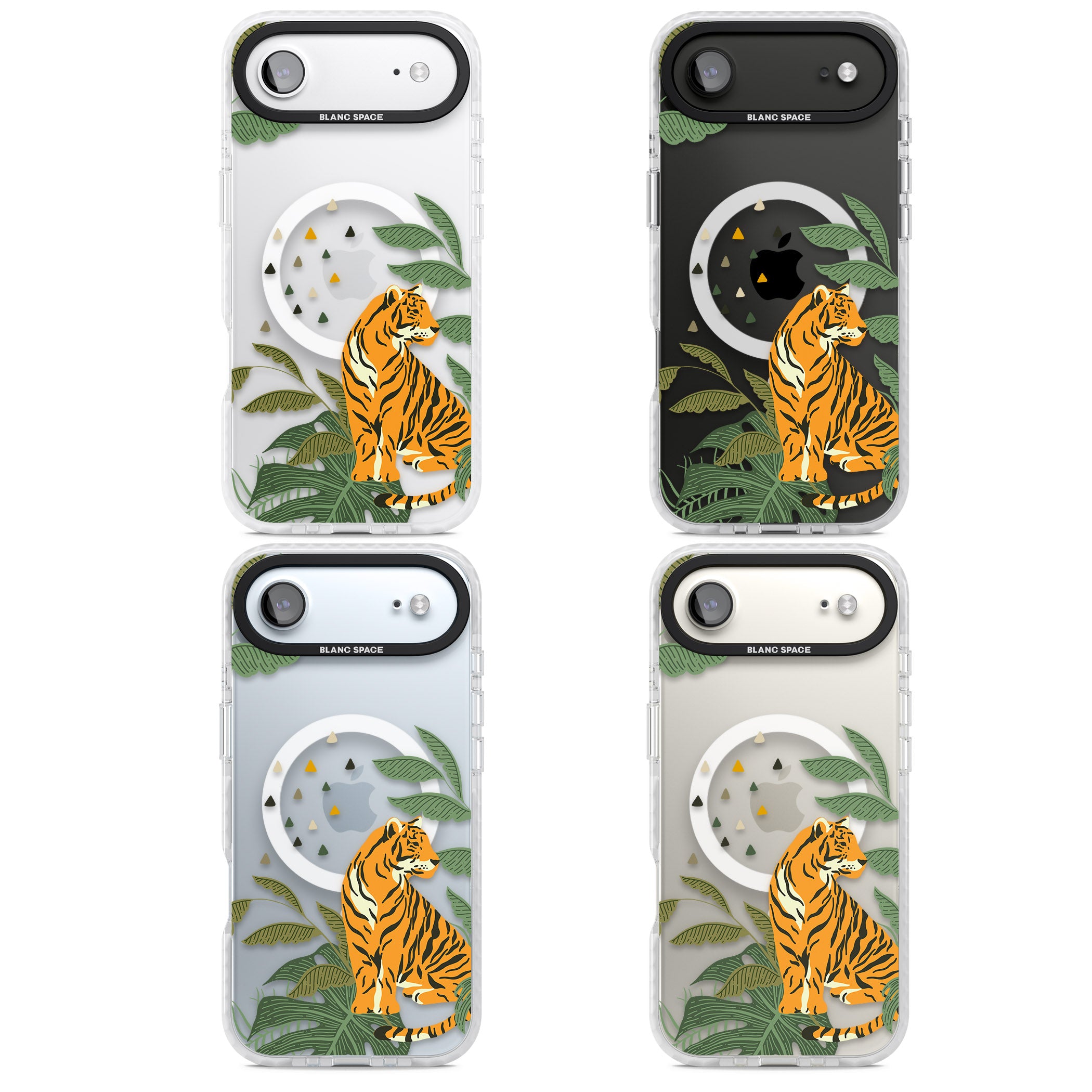 Tiger Jungle iPhone 17 Air Impact Pro Clear Phone Case APT Impact Protection