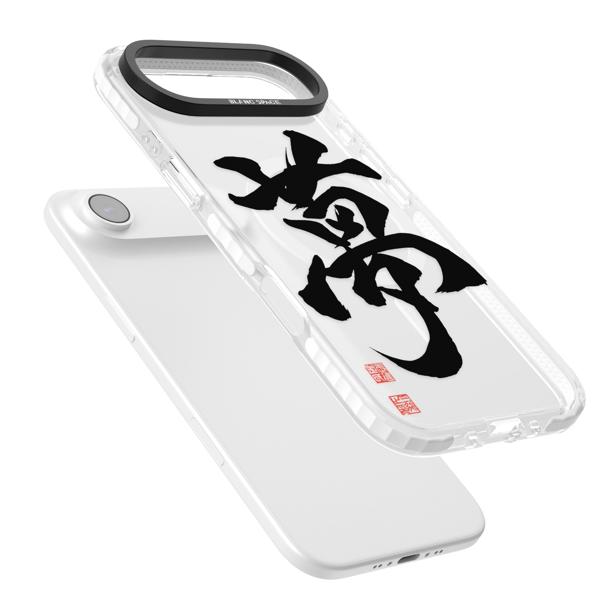 Japanese Kanji Dream iPhone 17 Air Impact Pro Clear Phone Case Colours