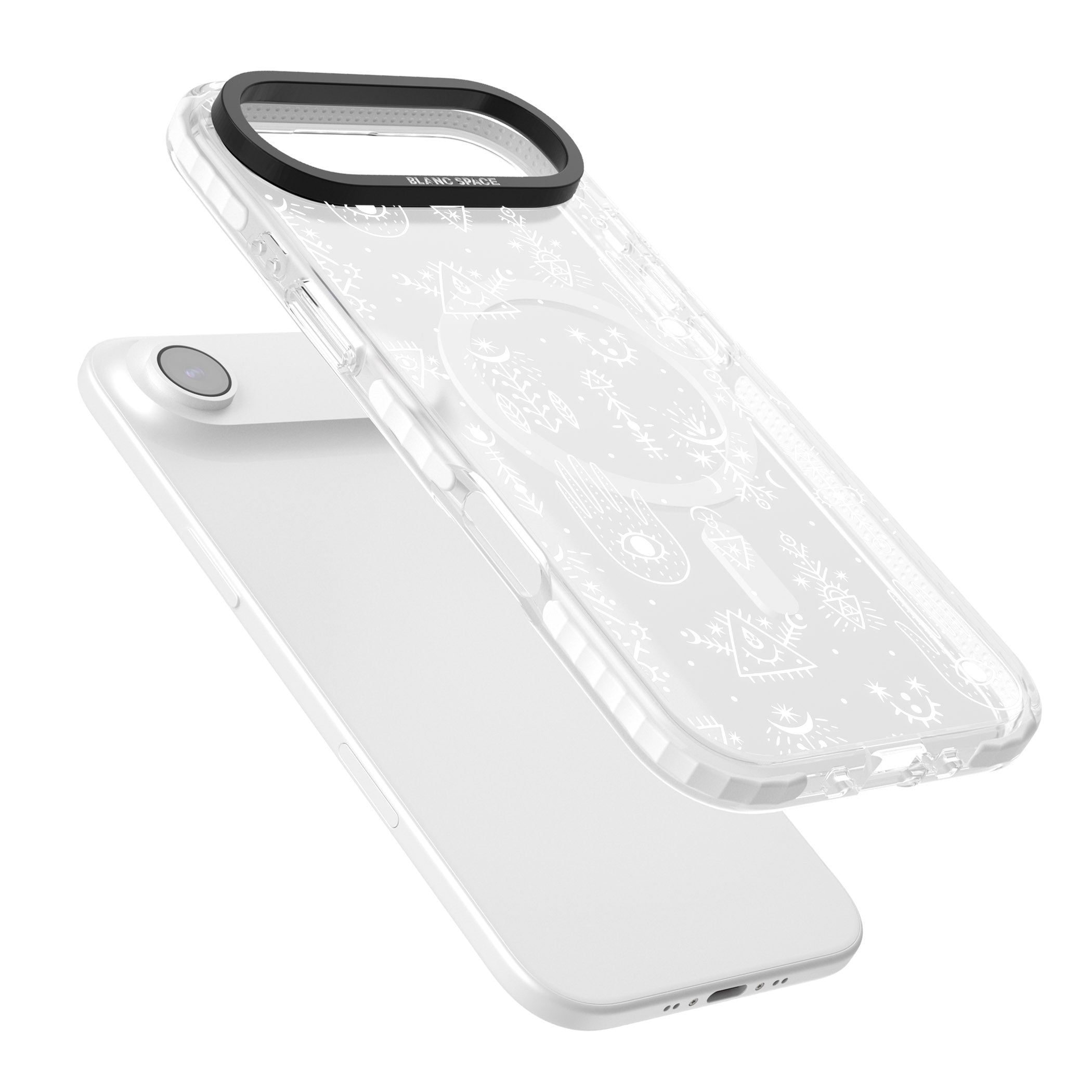 Mystic Symbols iPhone 17 Air Impact Pro Clear Phone Case Colours