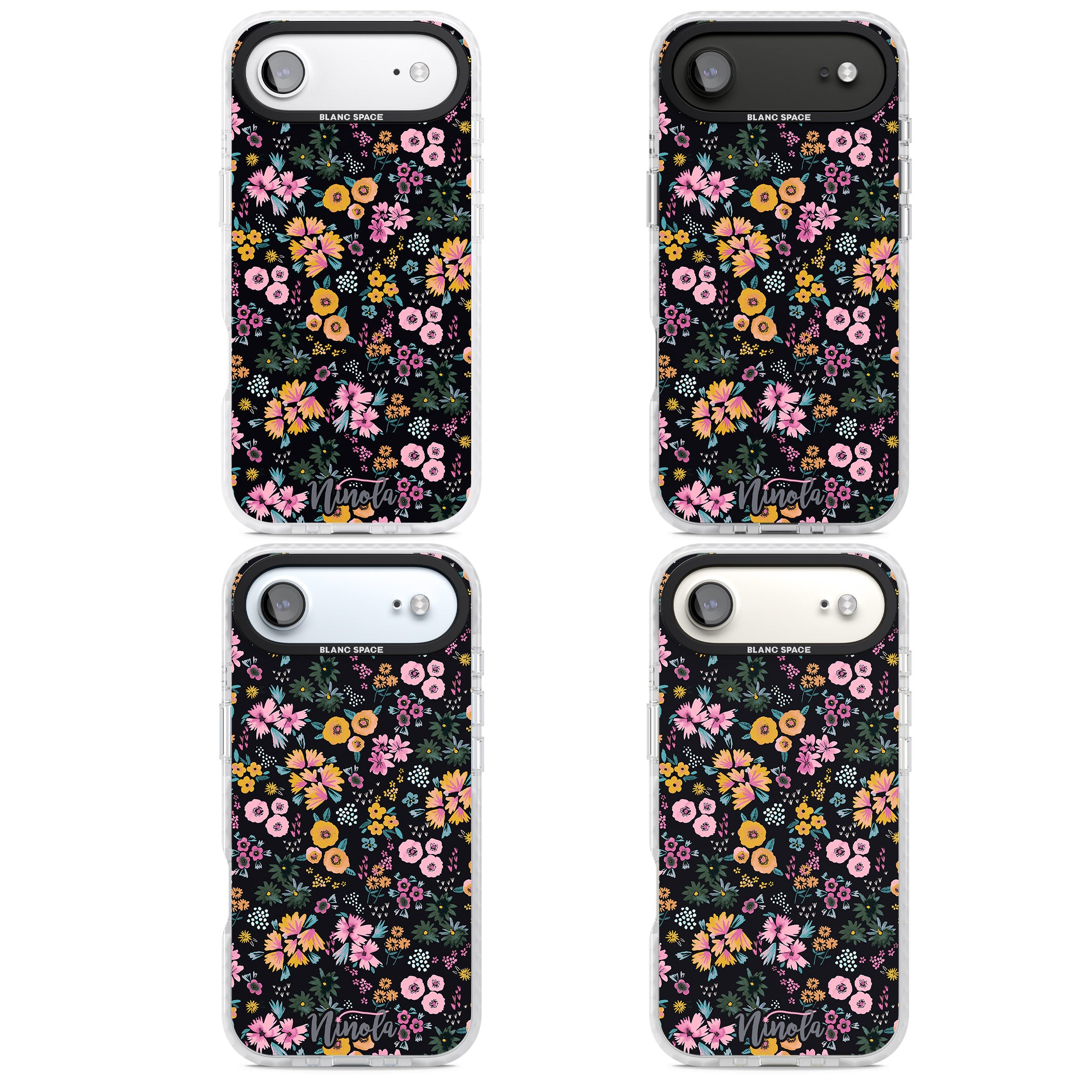 Blossom Field iPhone 17 Air Impact Pro Clear Phone Case APT Impact Protection