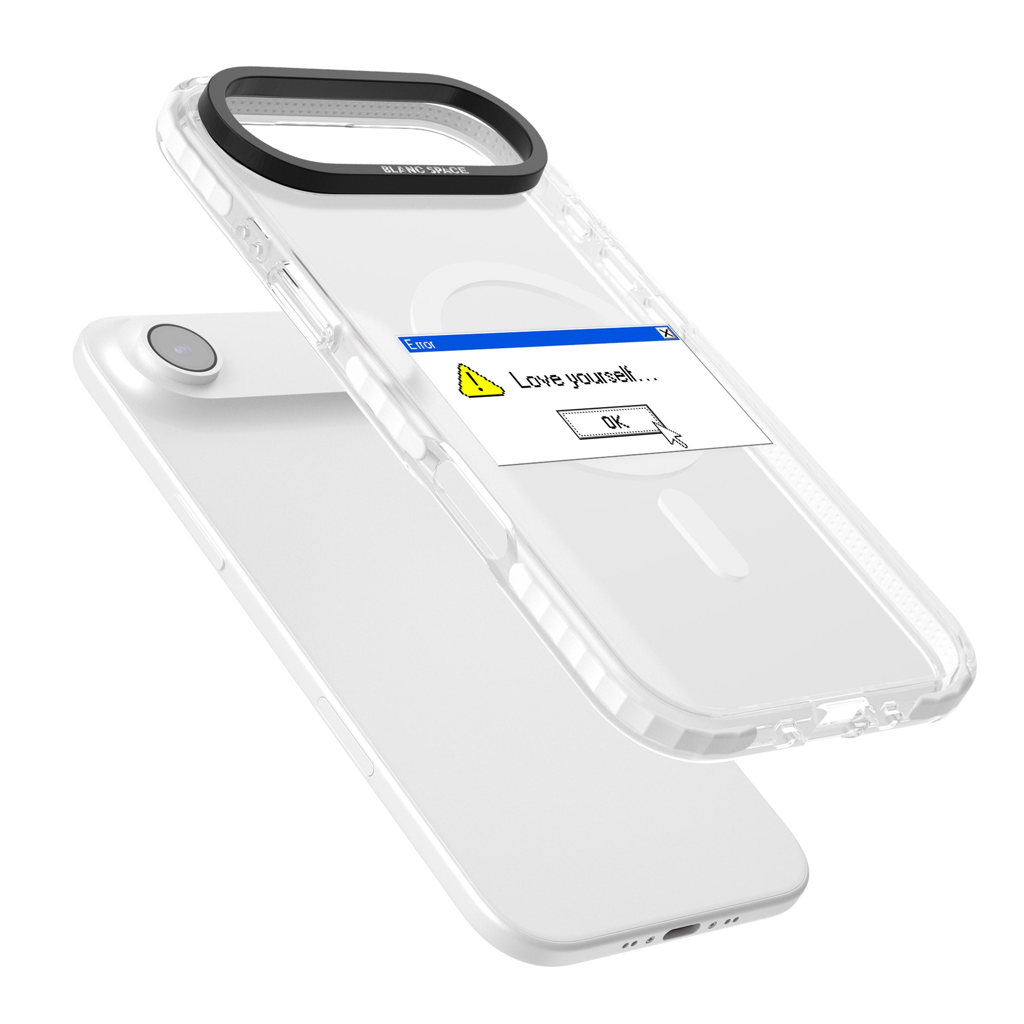 Love Yourself Exe iPhone 17 Air Impact Pro Clear Phone Case Colours
