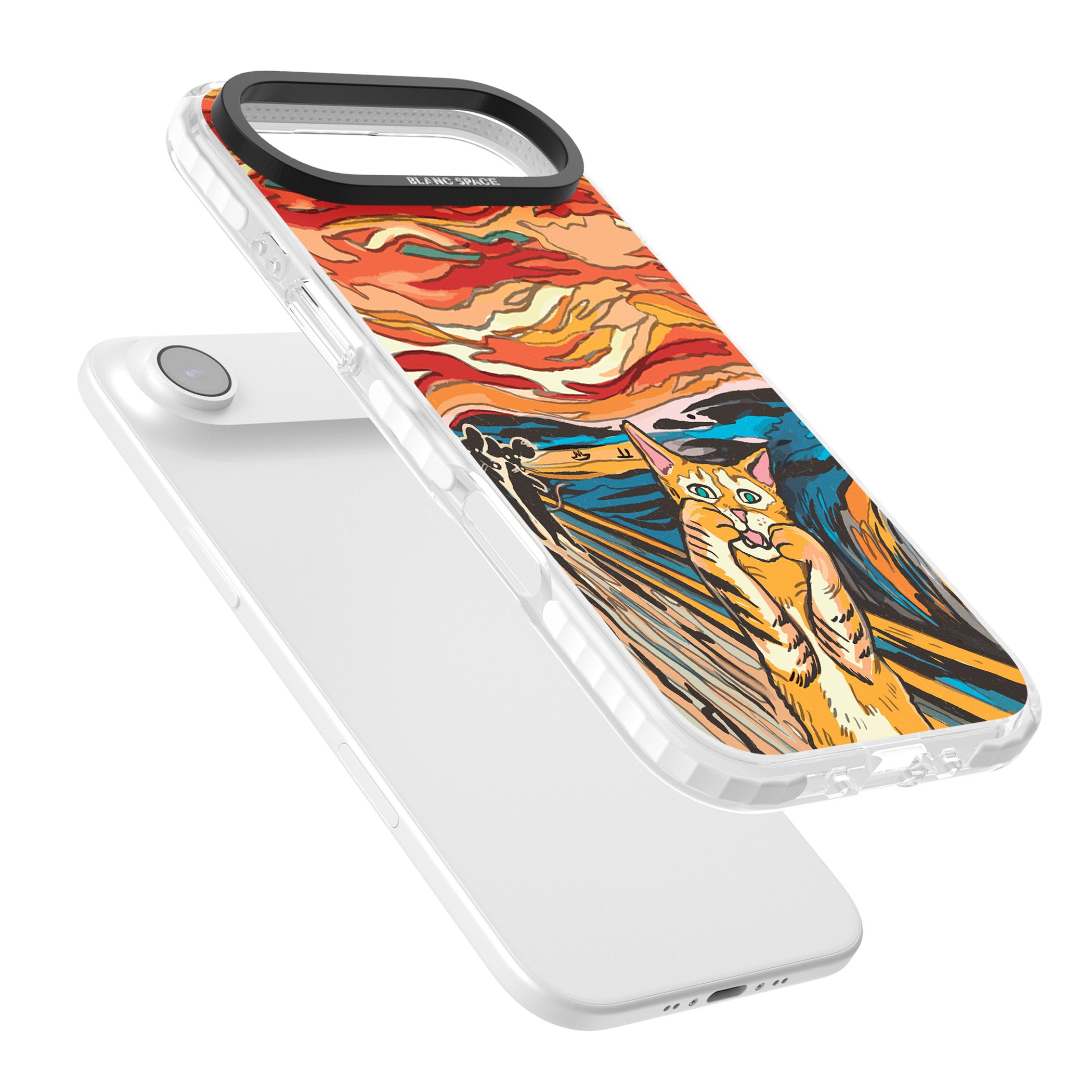 The Meow iPhone 17 Air Impact Pro Clear Phone Case Colours