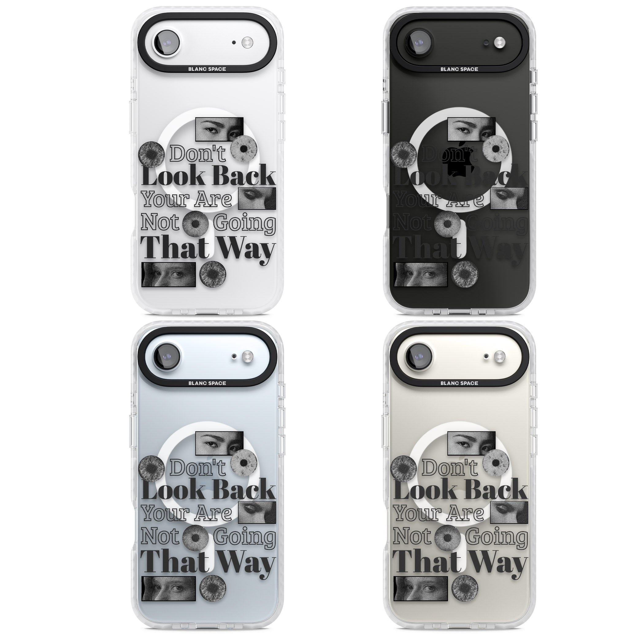 Dont Look Back iPhone 17 Air Impact Pro Clear Phone Case APT Impact Protection