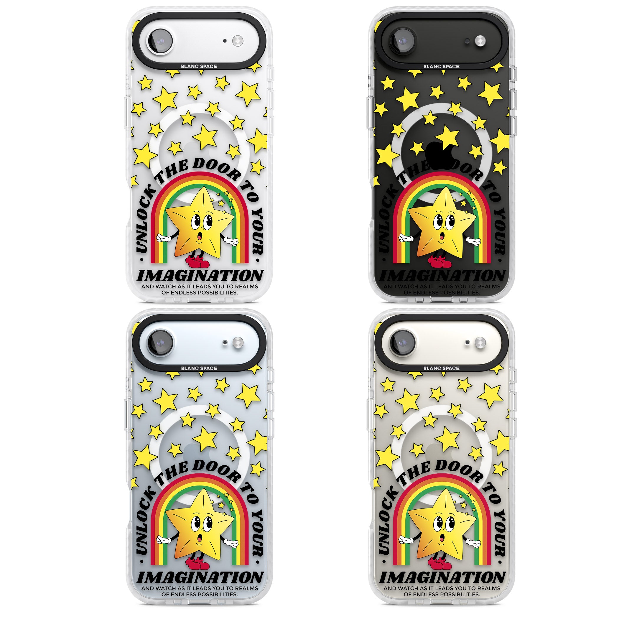 Imagination iPhone 17 Air Impact Pro Clear Phone Case APT Impact Protection