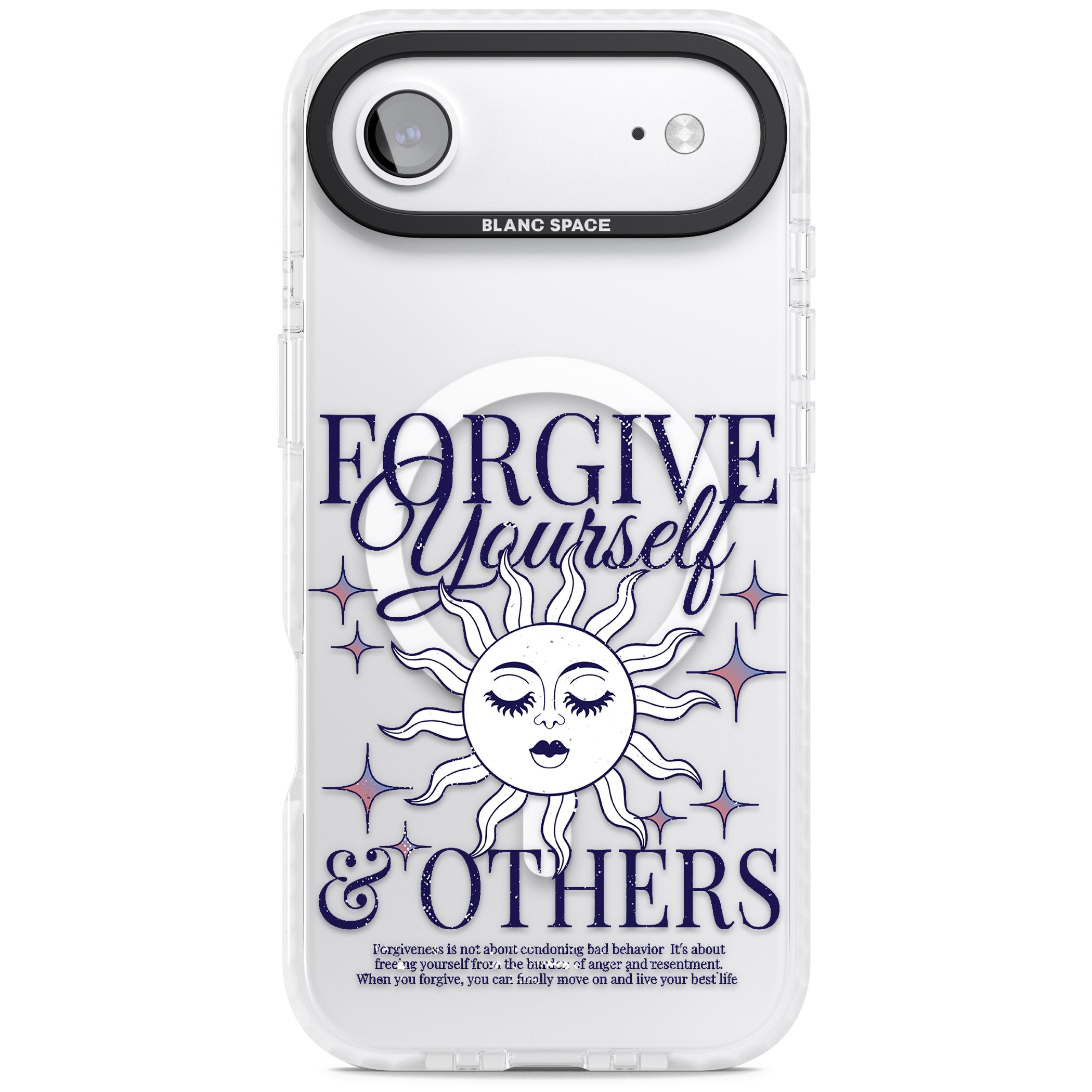 Forgiveness iPhone 17 Air Impact Pro Clear Phone Case