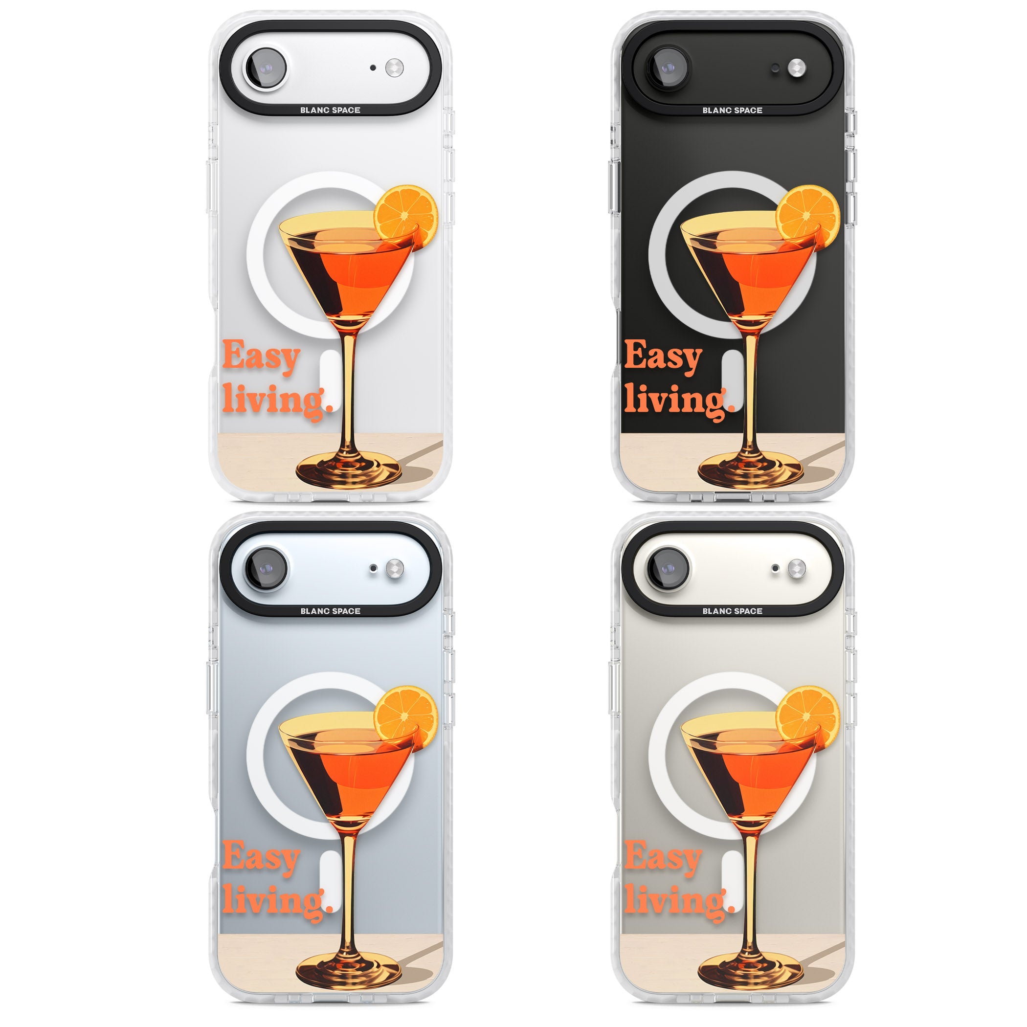 Easy Living iPhone 17 Air Impact Pro Clear Phone Case APT Impact Protection