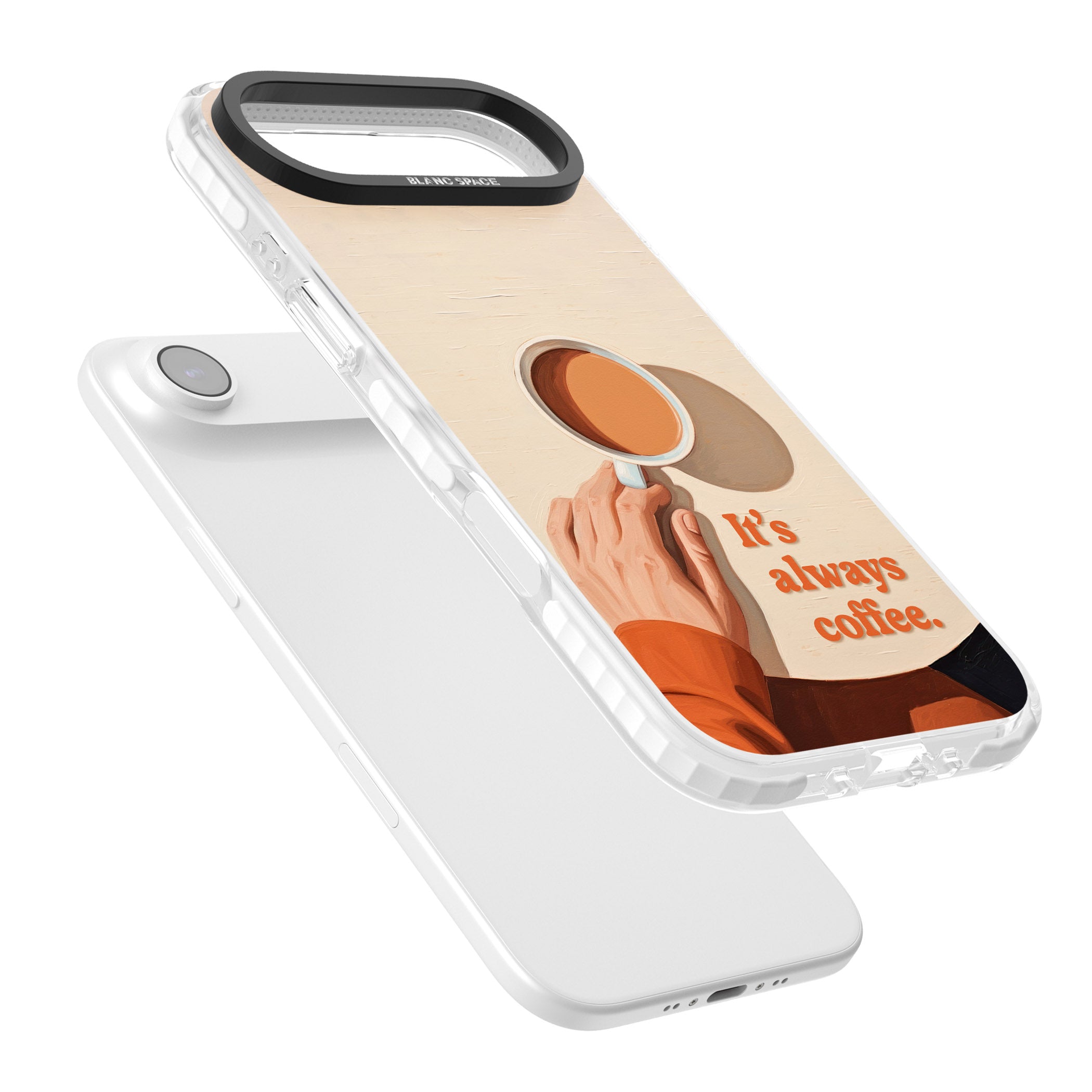 Its Always Coffee iPhone 17 Air Impact Pro Clear Phone Case Colours