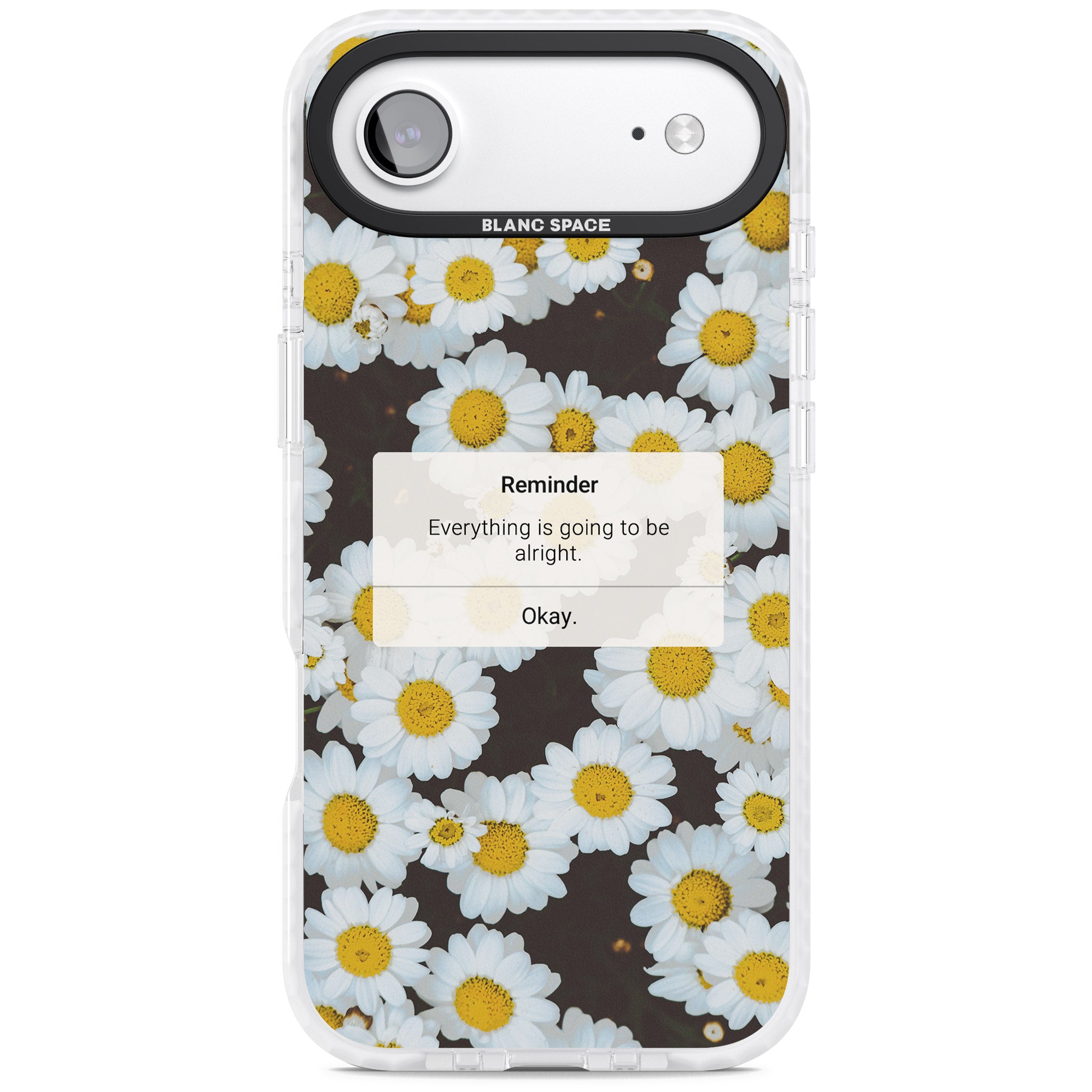 Daisy Reminder iPhone 17 Air Impact Pro Clear Phone Case
