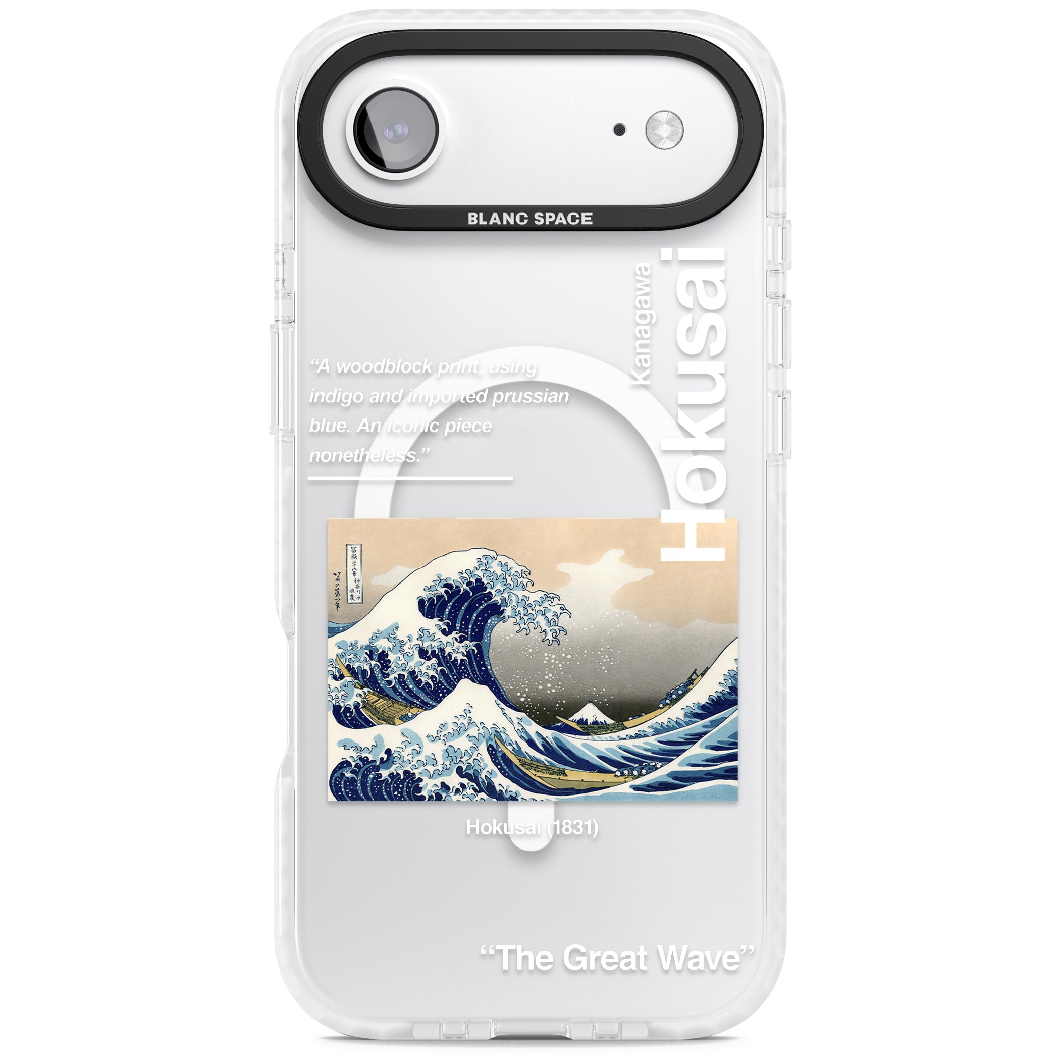 The Great Wave iPhone 17 Air Impact Pro Clear Phone Case
